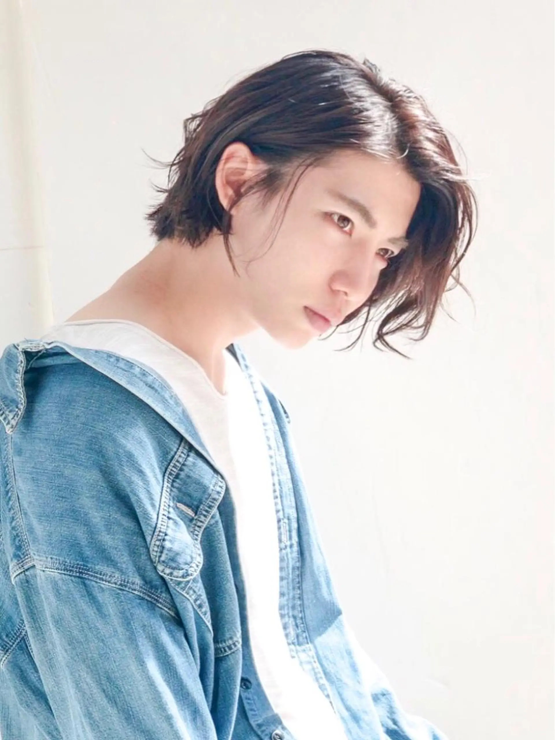 ショート カラー パーマ メンズ 美髪矯正 Rioのヘアスタイル