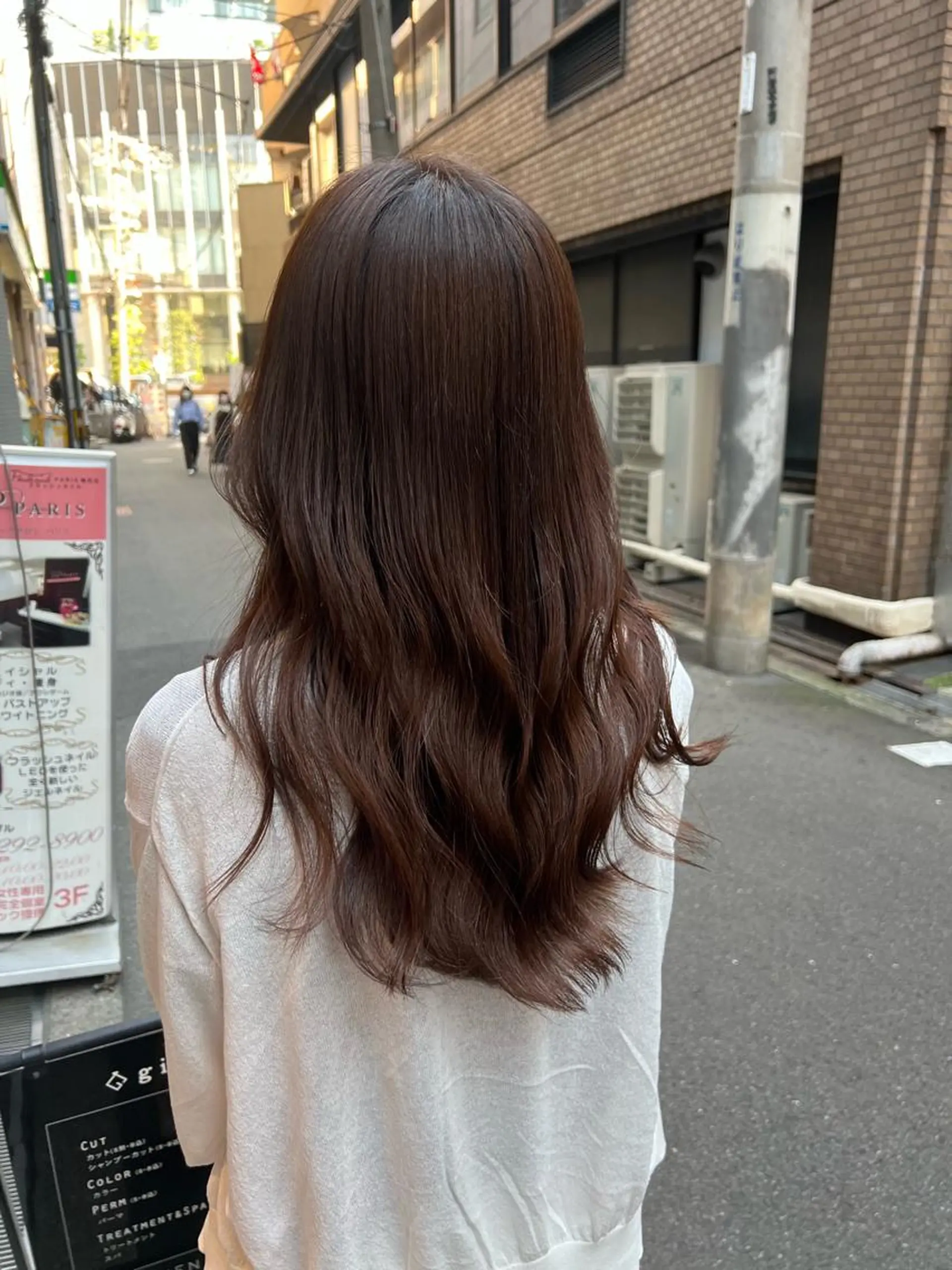 ロング カラー 髪質改善ストレート Kantaのヘアスタイル
