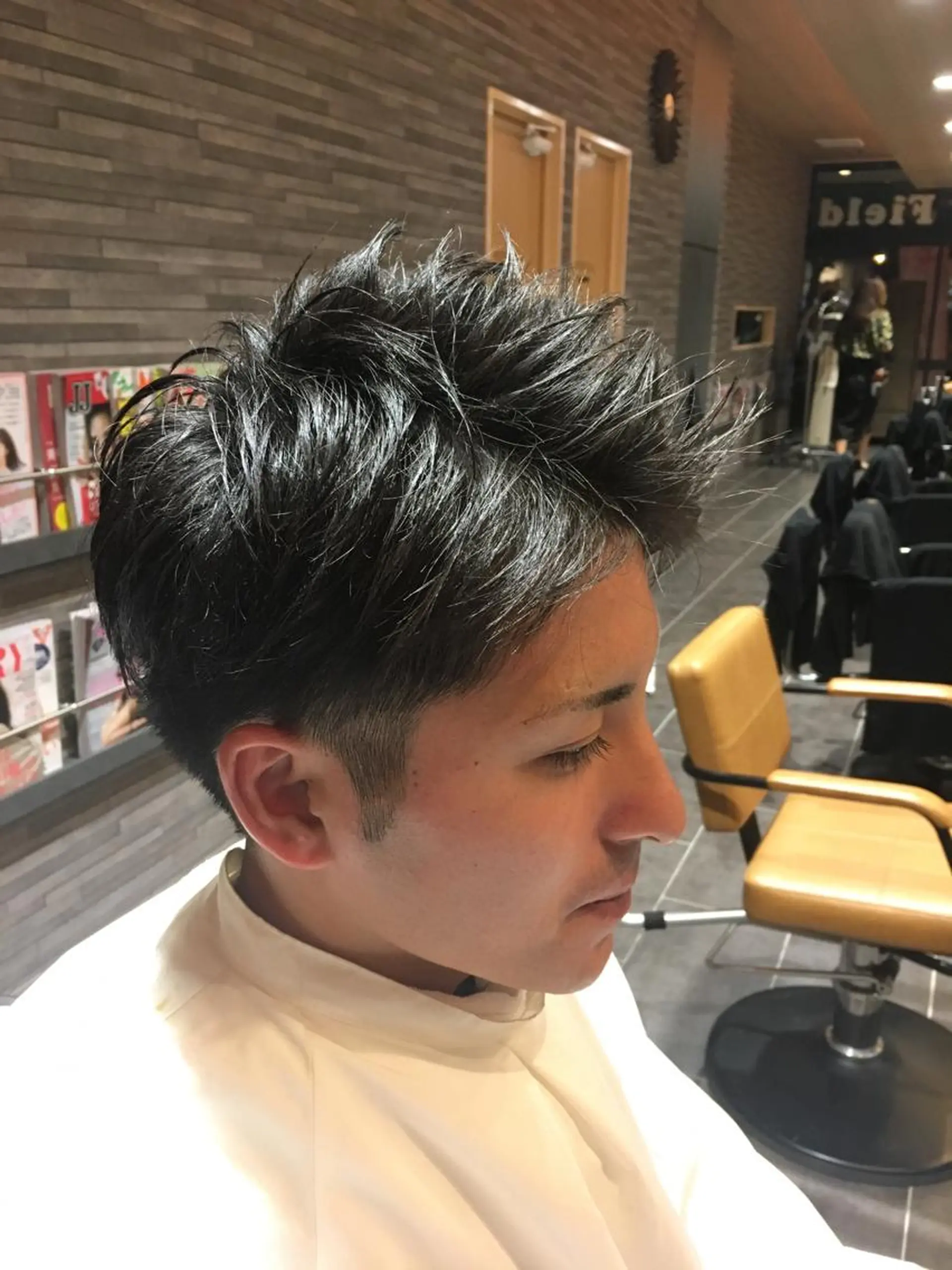 ショート メンズ 吉村 周馬のヘアスタイル