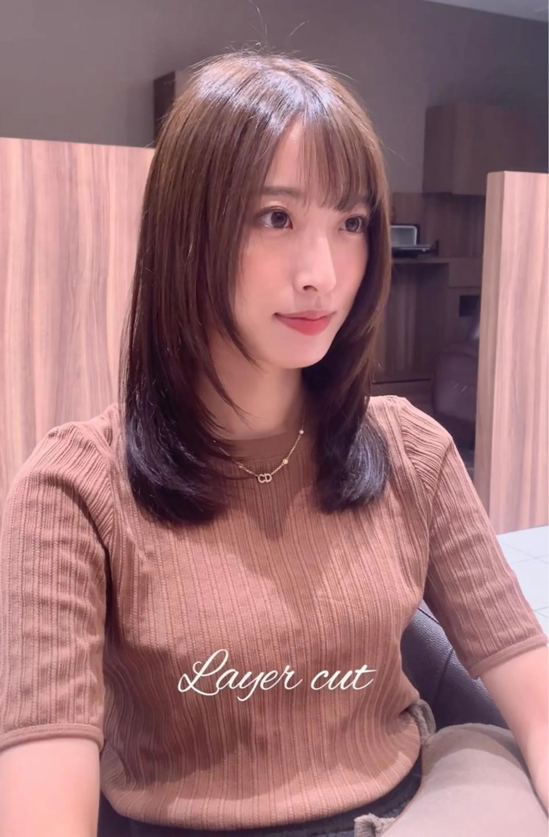 ロング カット ヘアカラー トリートメント 《褒められる》 透明感カラー/小嶋のヘアスタイル