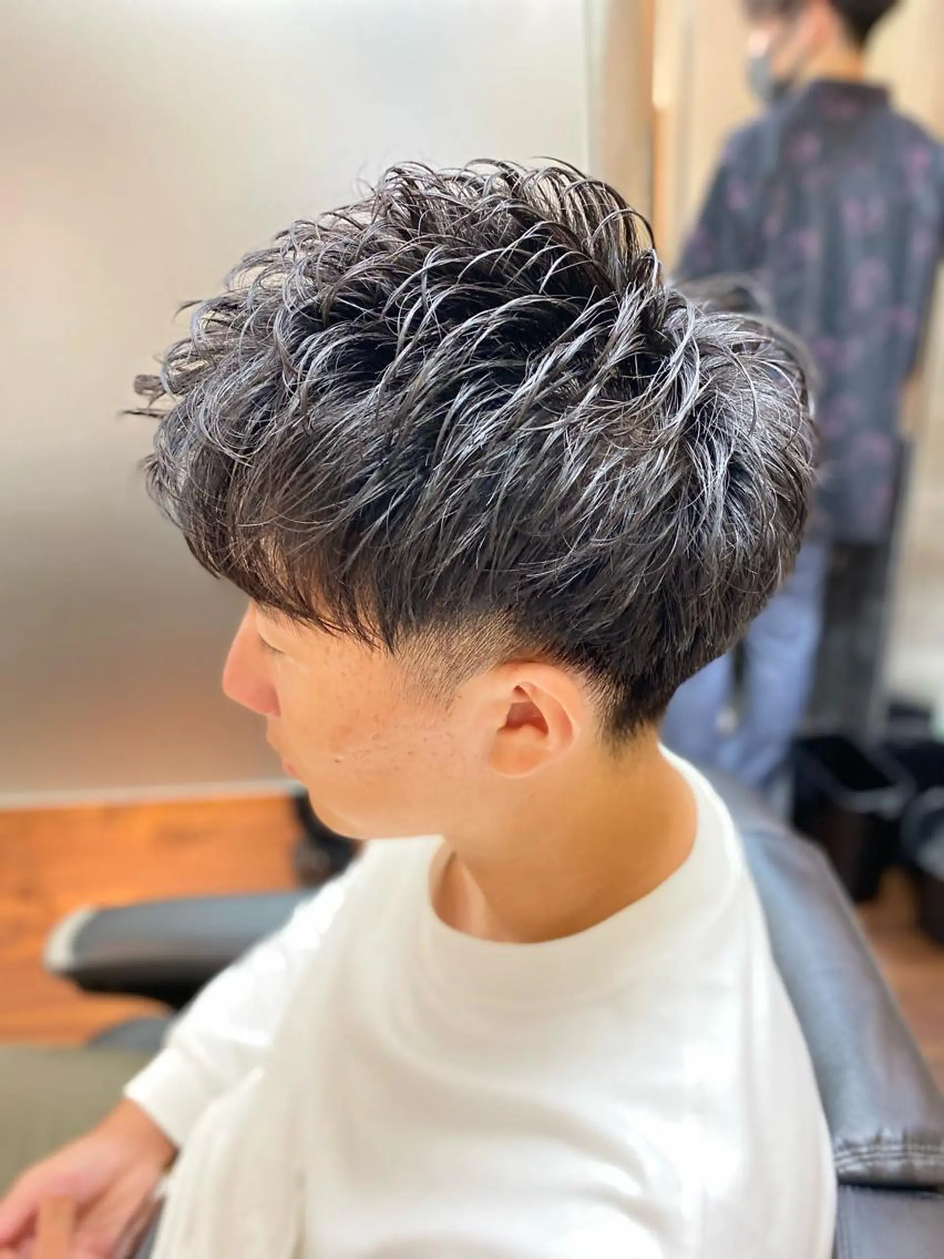 ショート メンズ 山田 哲平のヘアスタイル