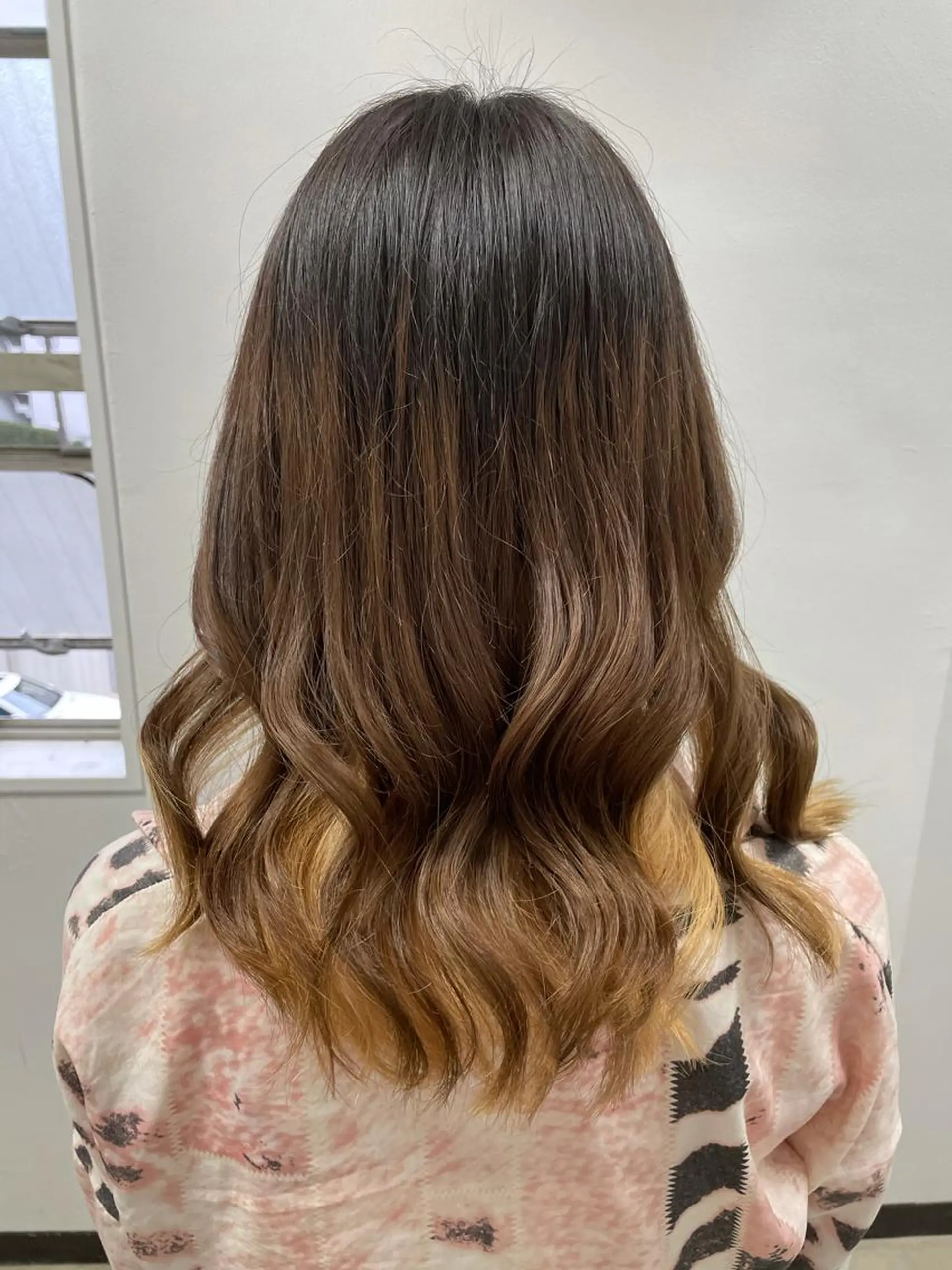 セミロング ヘアアレンジ salowin新宿East3階所属・艶美髪/髪質改善 /縮毛矯正/木元渓太のヘアスタイル