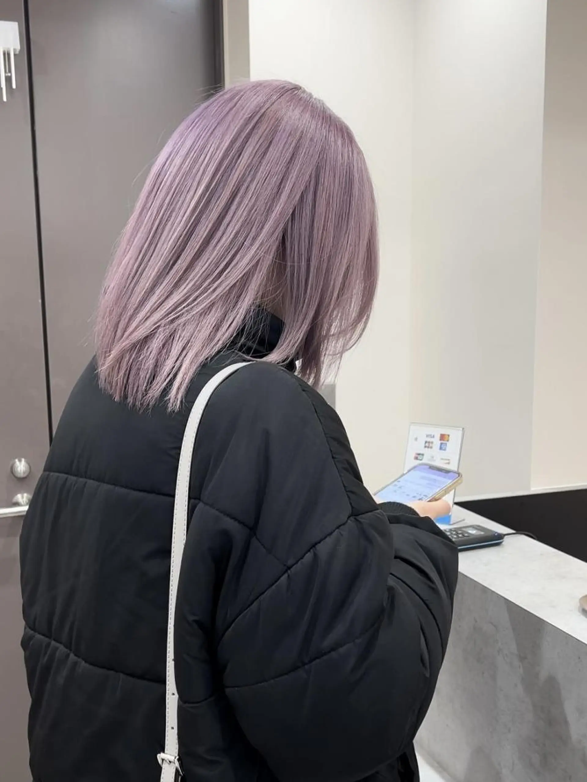 セミロング カラー ✨【公式】 juhl.横浜✨のヘアスタイル