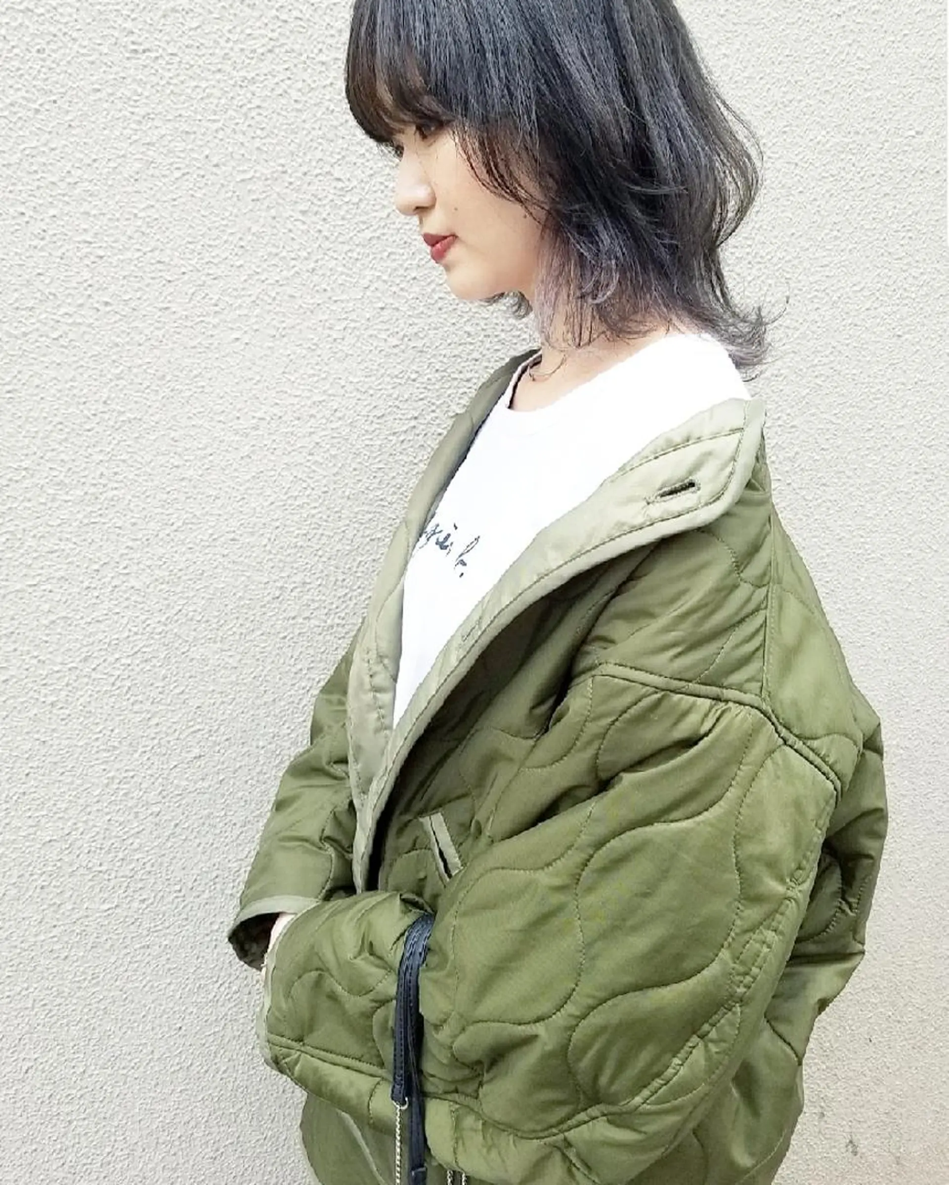 カラー 🙃 透明感カラー/ボブのヘアスタイル