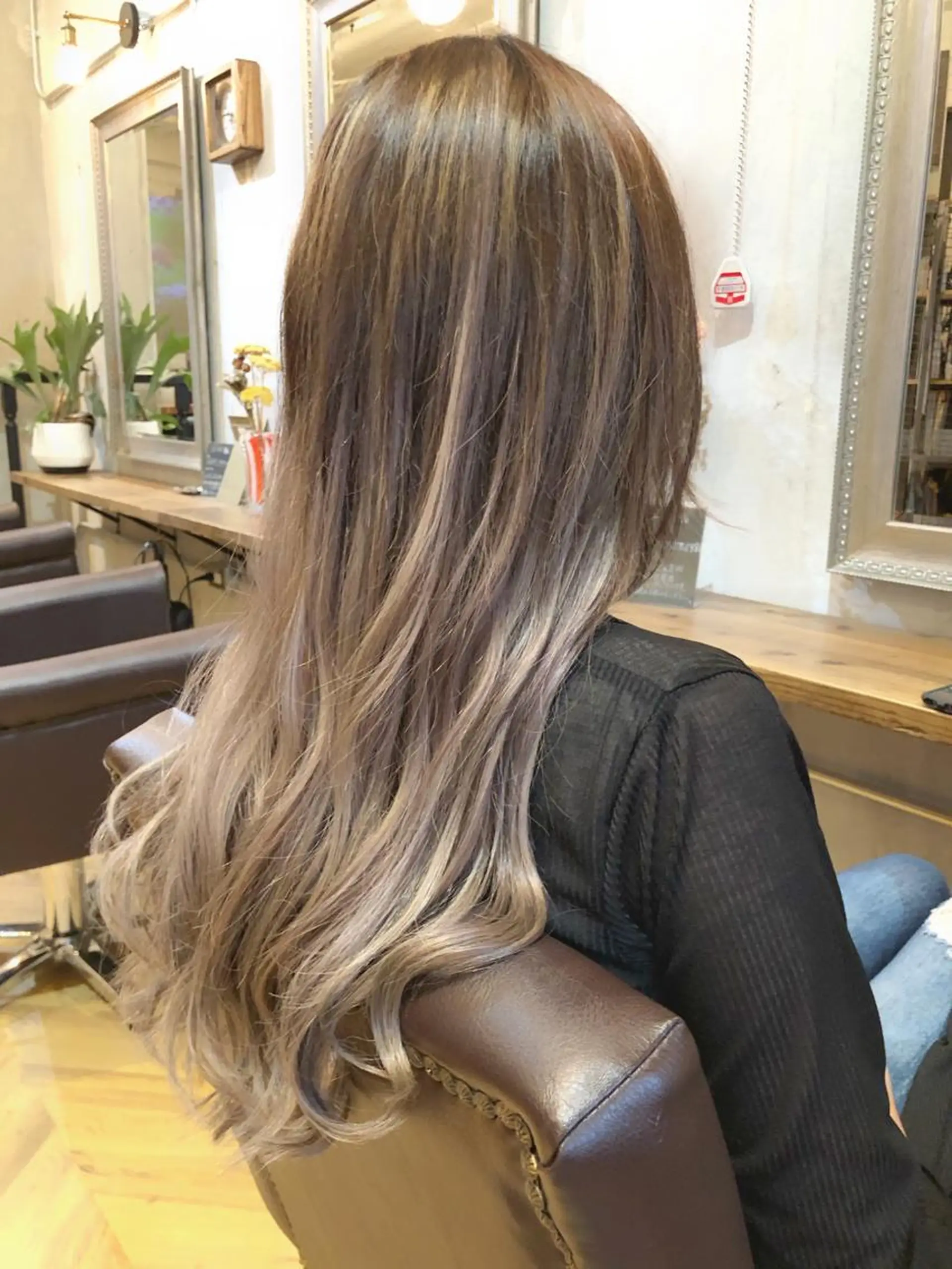 ロング シールエクステ エクステ ハイライト カット エクステ エクステ指名No.1 【店長】橘田のヘアスタイル