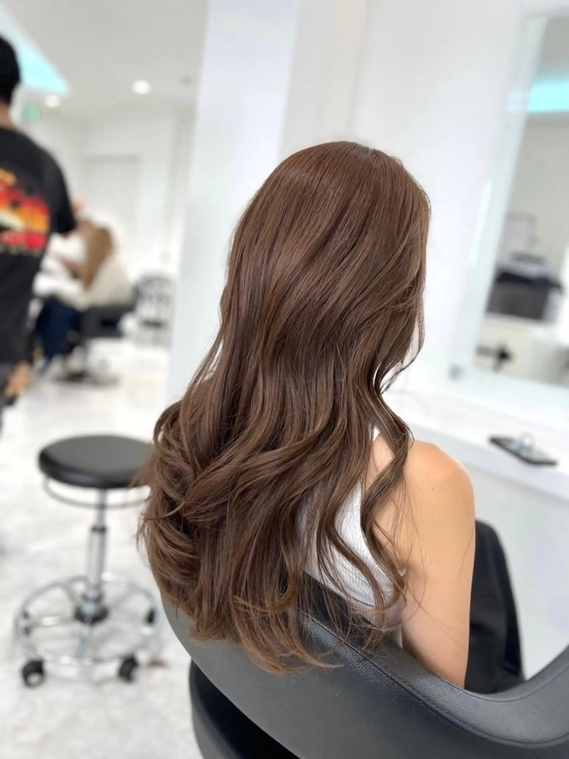 カラー 顔まわり/韓国/ レイヤー銀座美容室♡のヘアスタイル