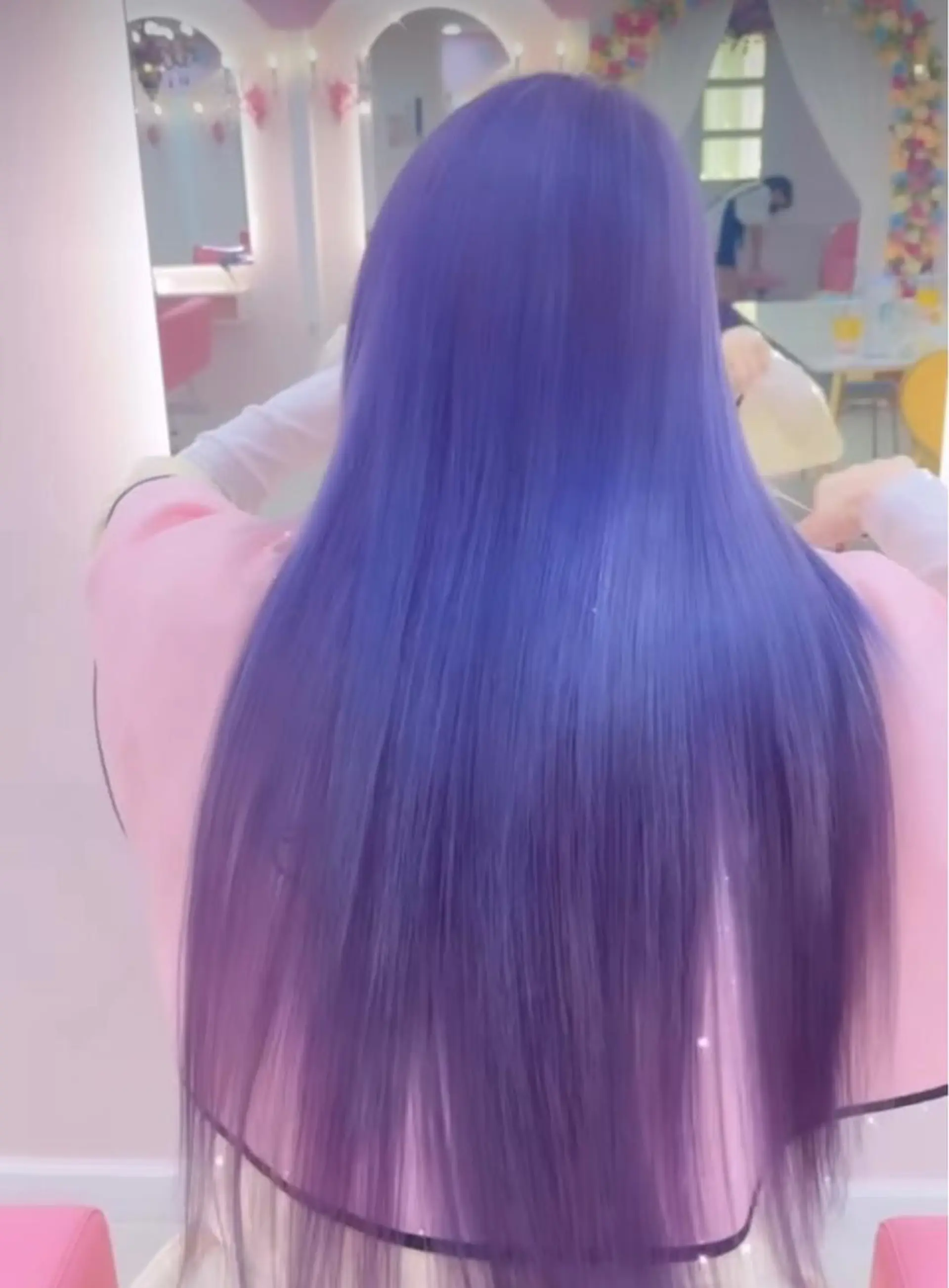 ロング カラー ヘアカラー カットモデル募集 ミネのヘアスタイル