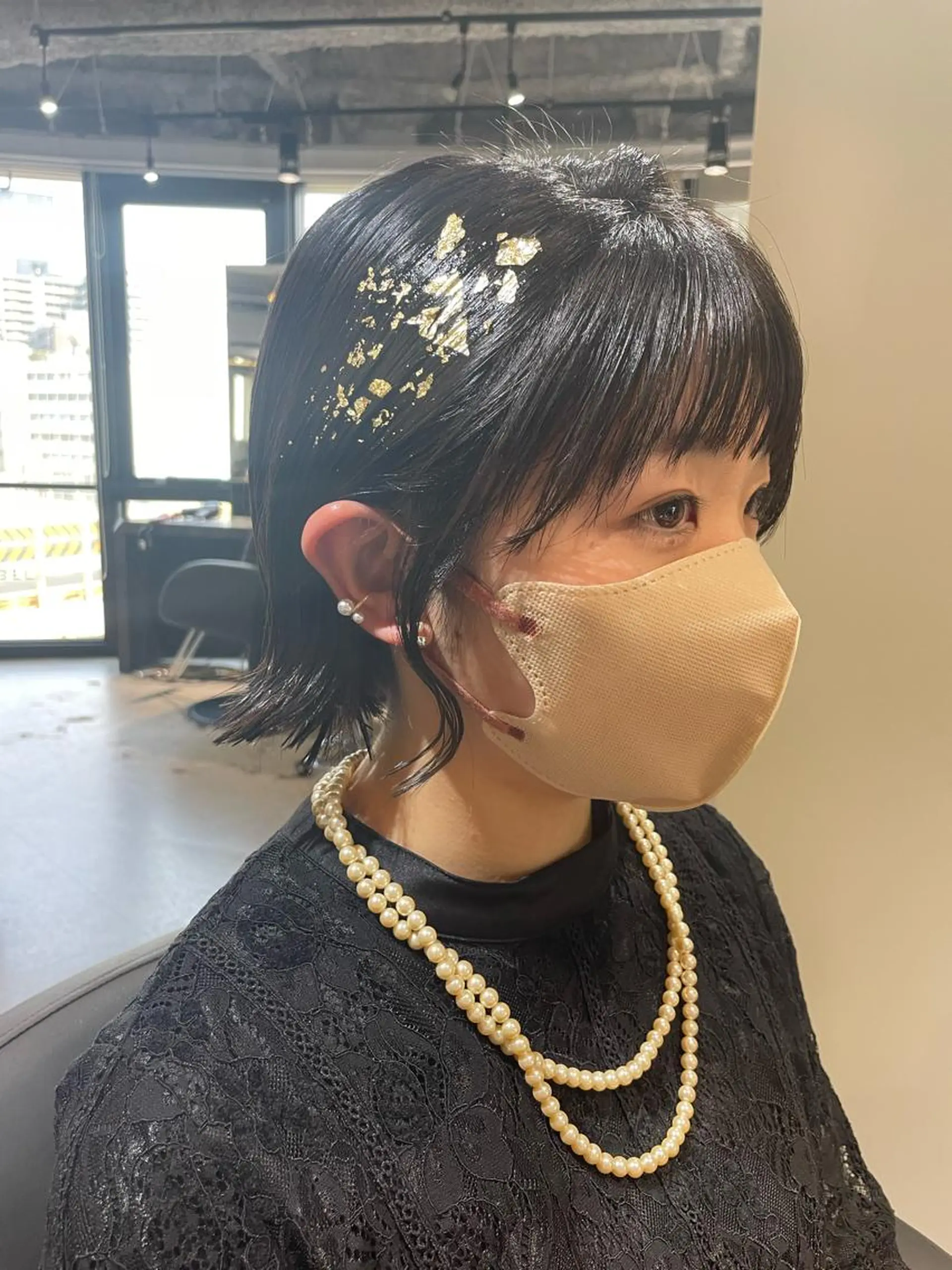 ショート ヘアアレンジ One By The Ect所属・ショート/脱白髪染め ☆宇﨑悠実のヘアスタイル