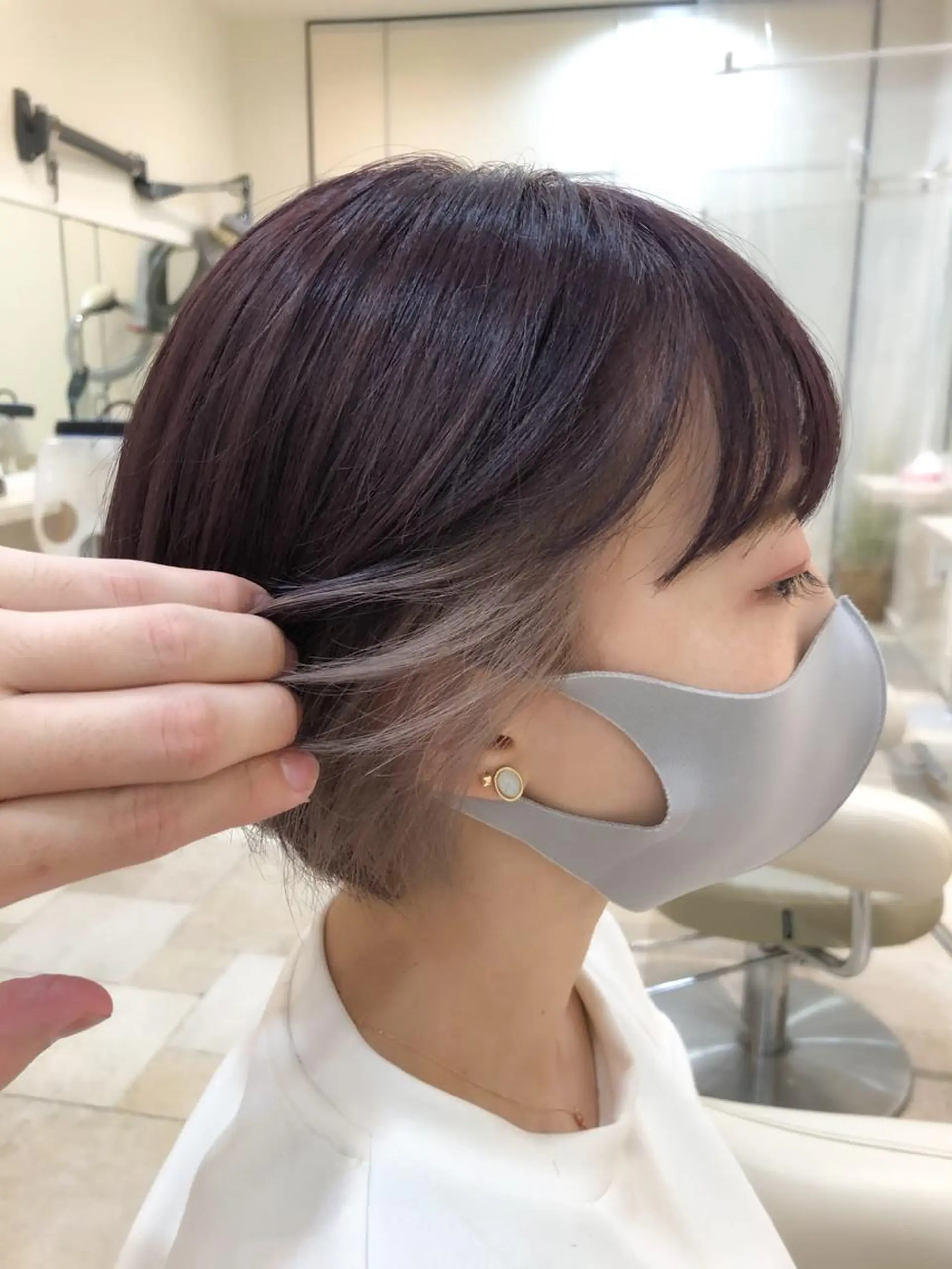 カラー 東梅田エリアカラー ヘアセットNo. 1のヘアスタイル