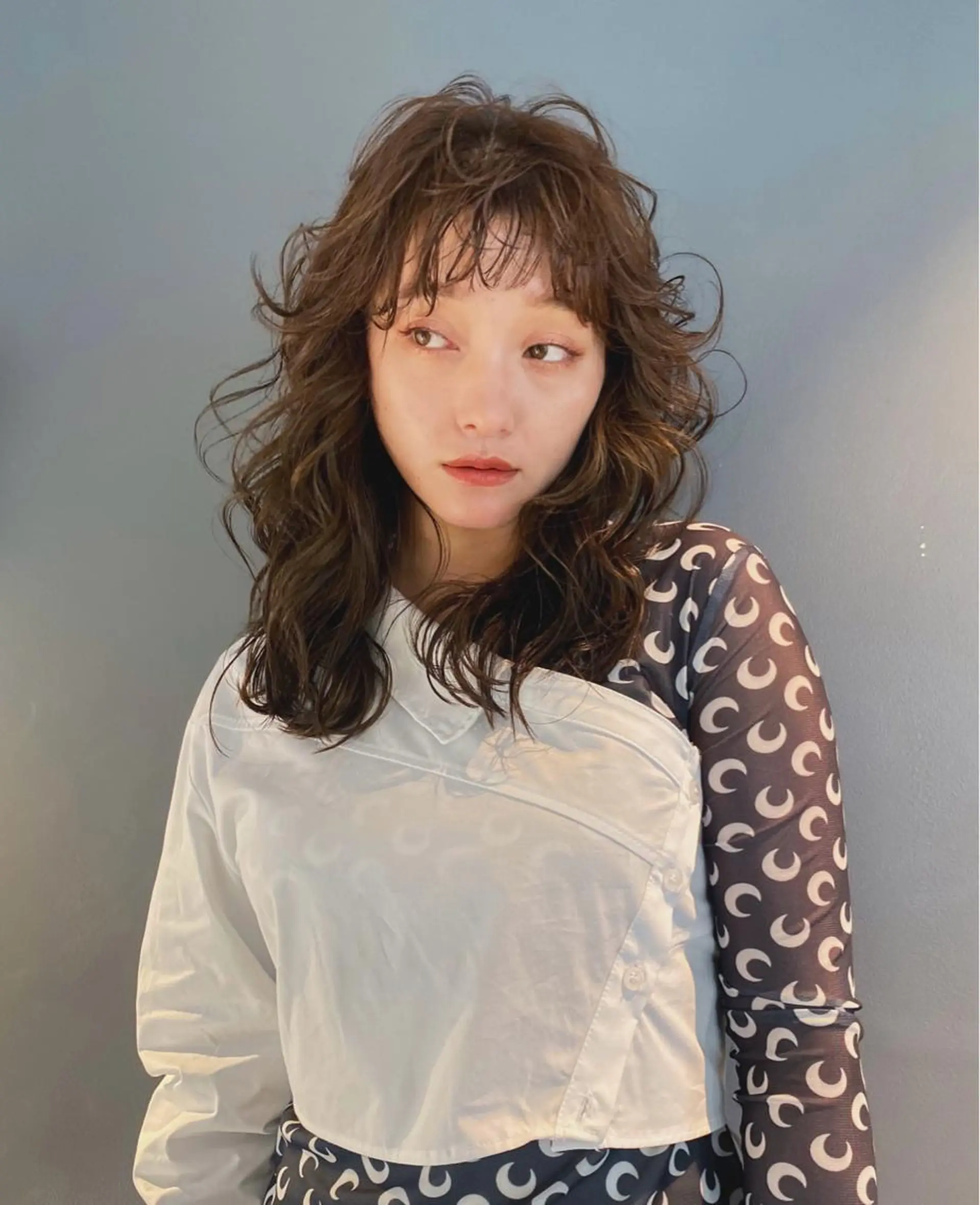 ミディアム カット レイヤー/パーマ /ウルフ/nabeのヘアスタイル