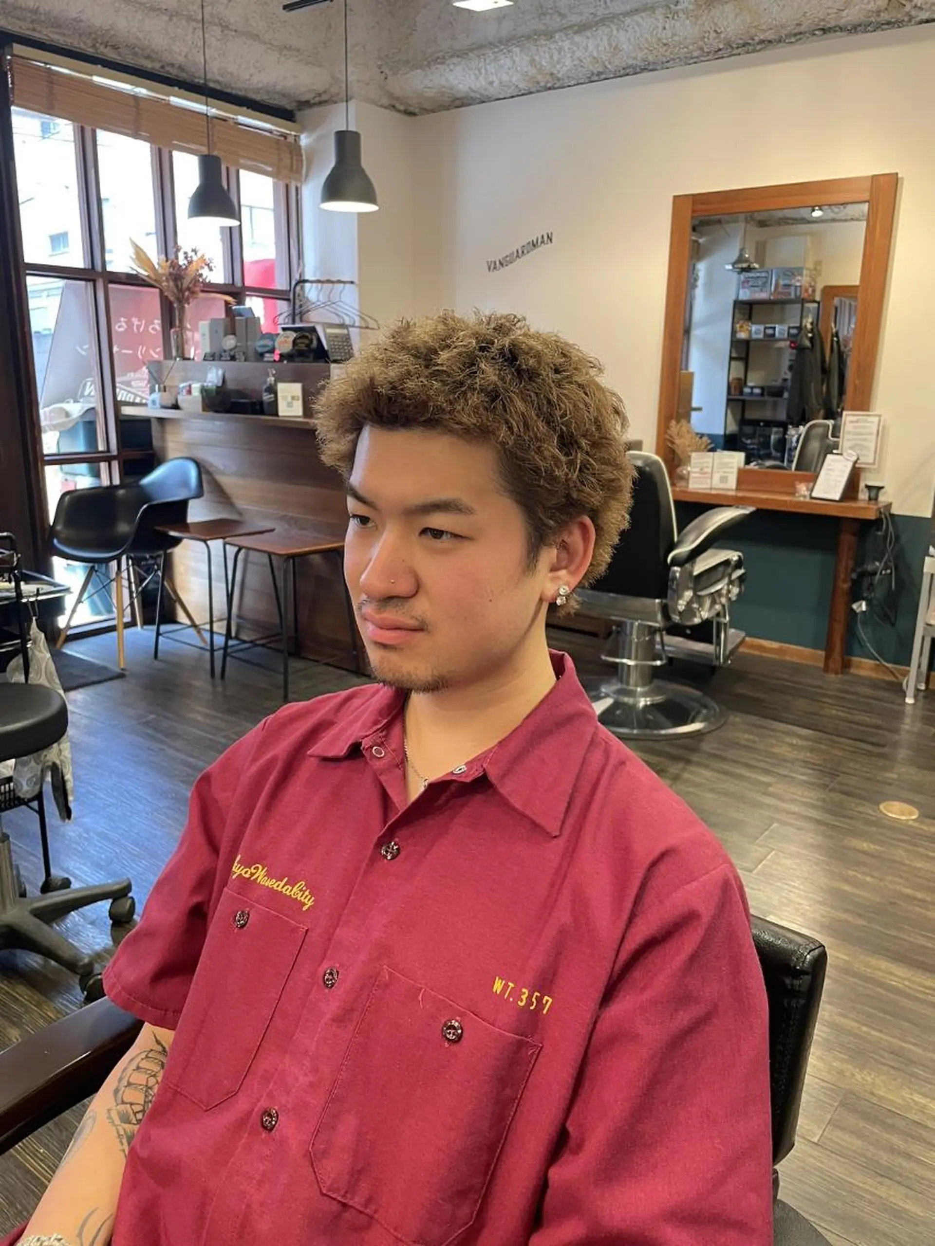 メンズ カット パーマ ヘッドスパ 早稲田/メンズパーマ /カラー/松井聖虎のヘアスタイル