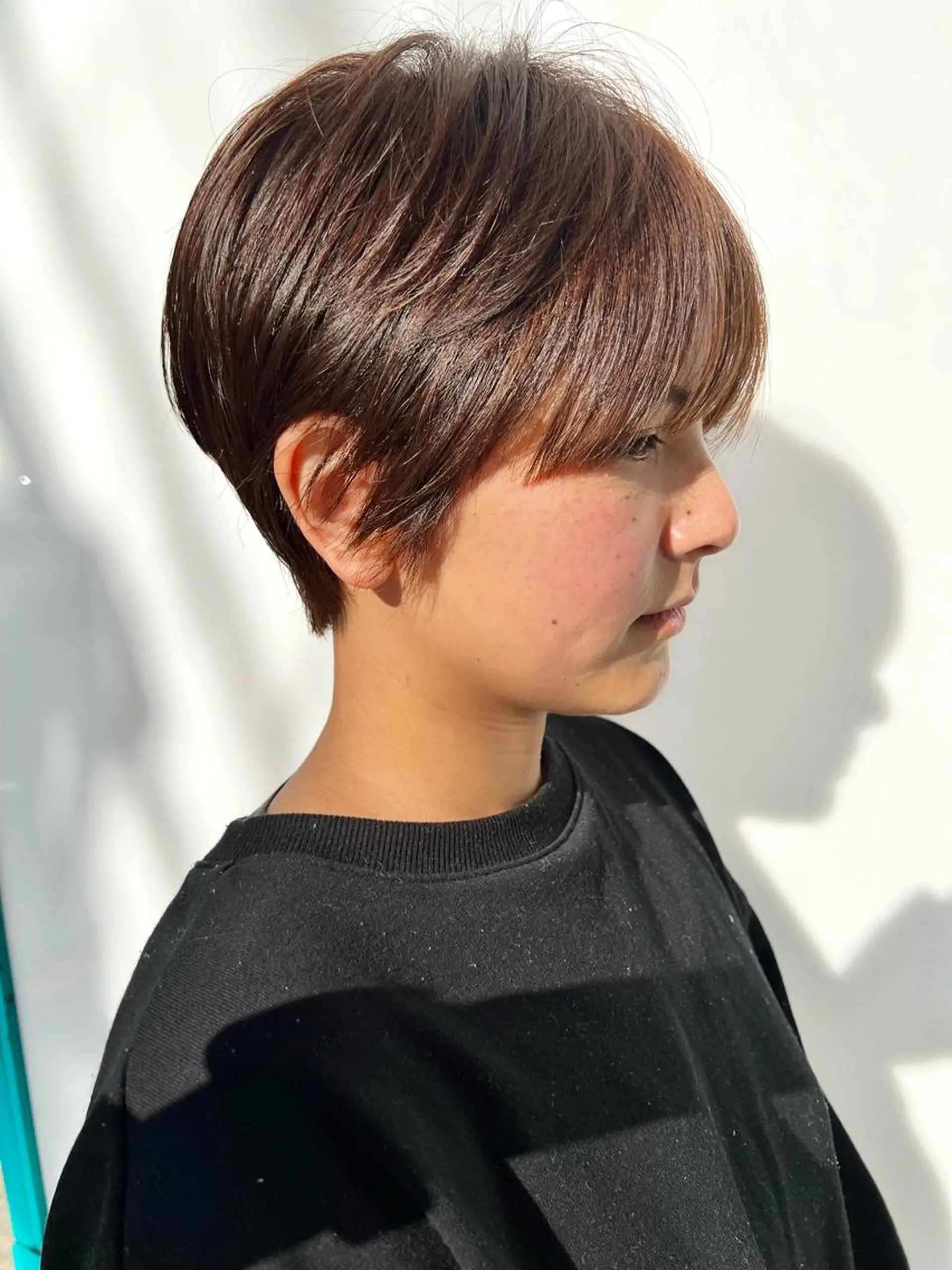 ショート カット ヘアカラー トリートメント 大人ショート/ 高下将一のヘアスタイル