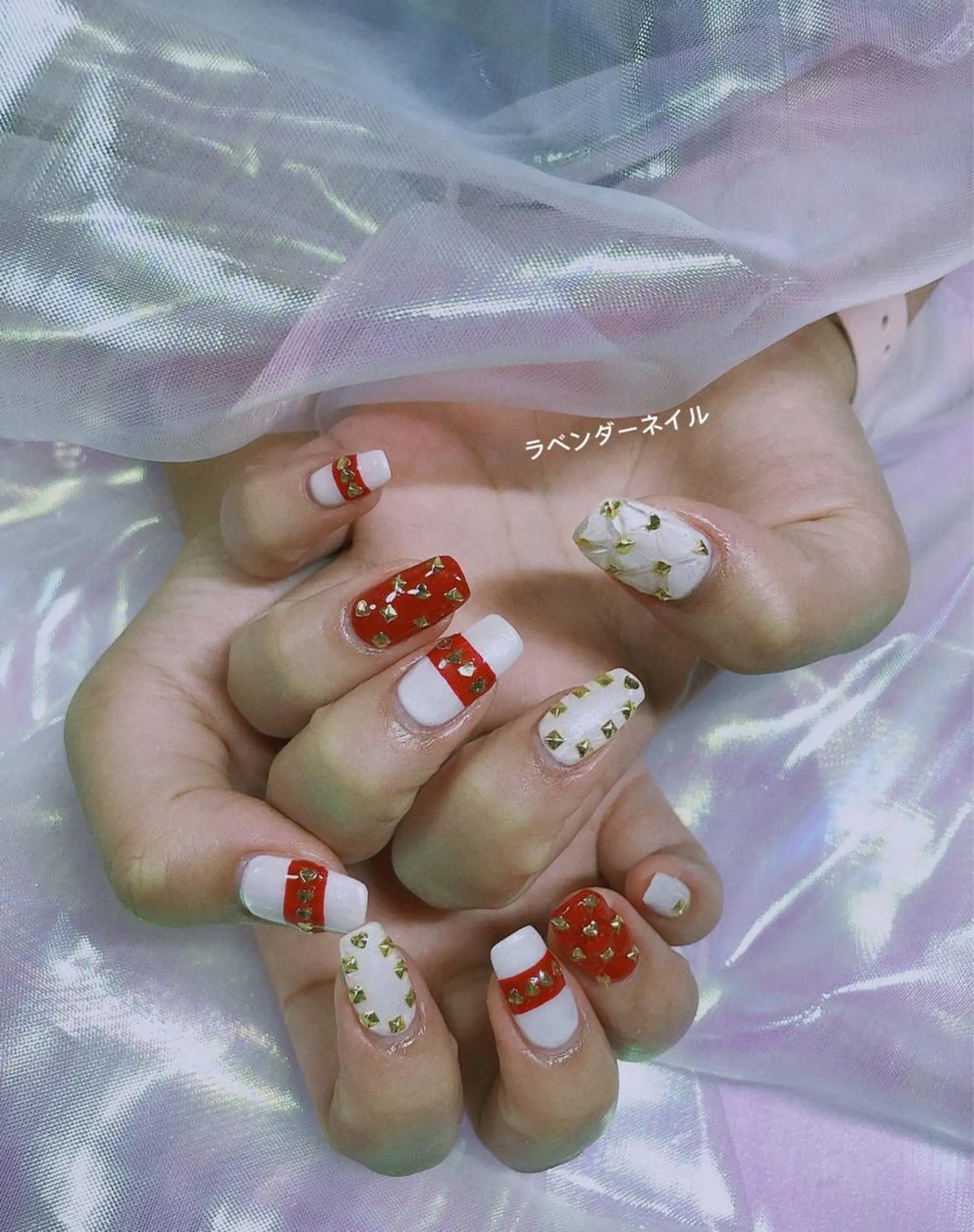ネイル ラベンダー💖日暮里 ルル💖ネイルのネイルデザイン