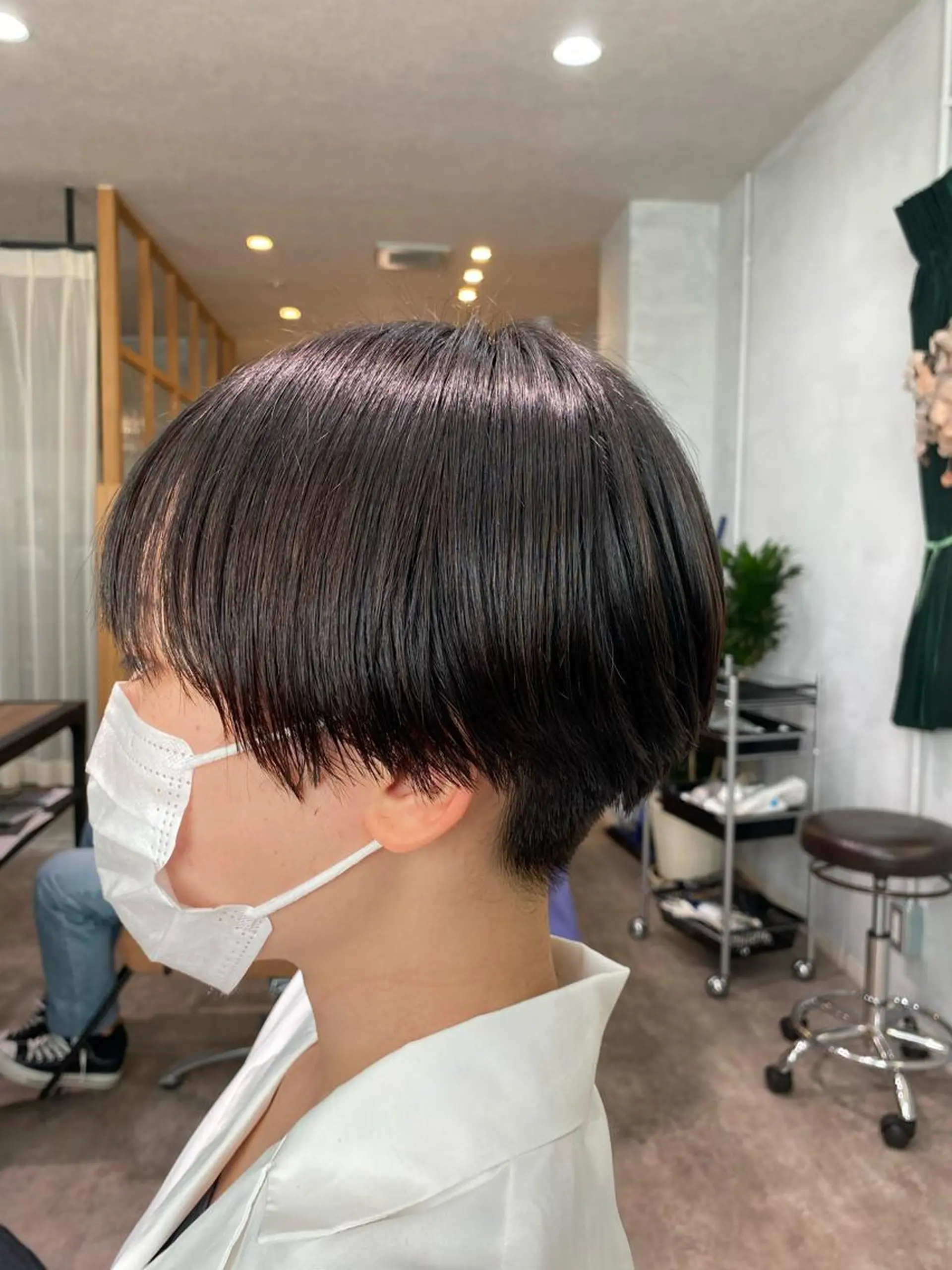 ショート 大久保 優香のヘアスタイル