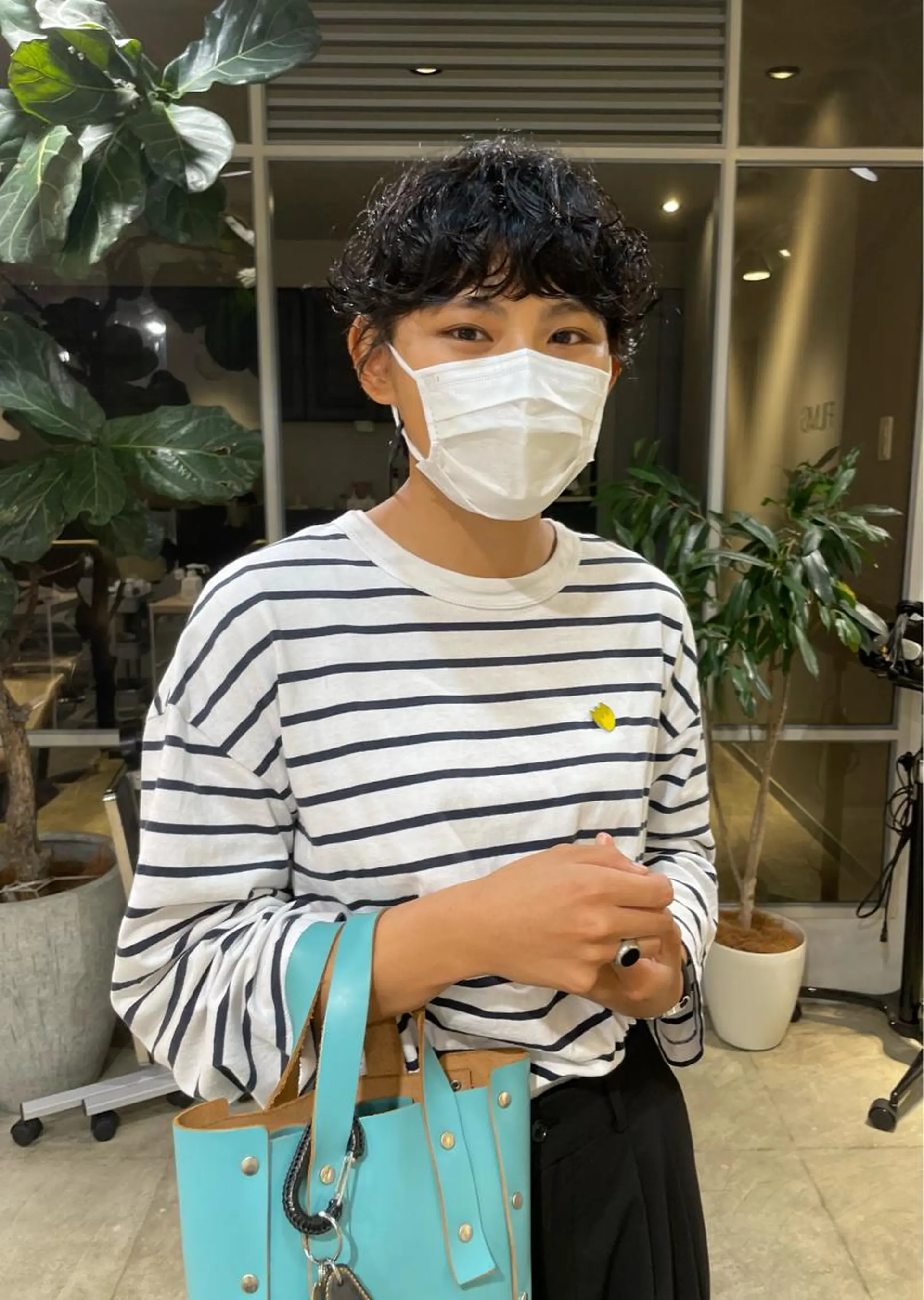 ショート パーマ 斉藤 瑞恵のヘアスタイル