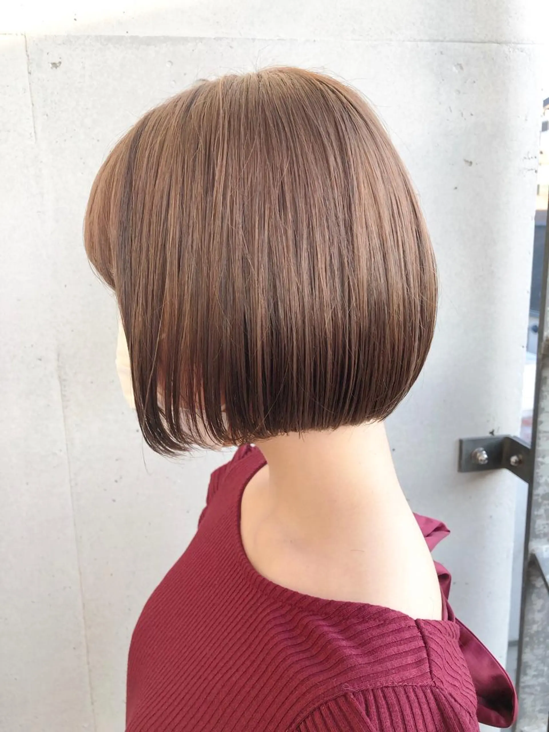 ショート カラー カット ヘアカラー トリートメント ☕️ベージュカラー 内藤光哉☕️のヘアスタイル