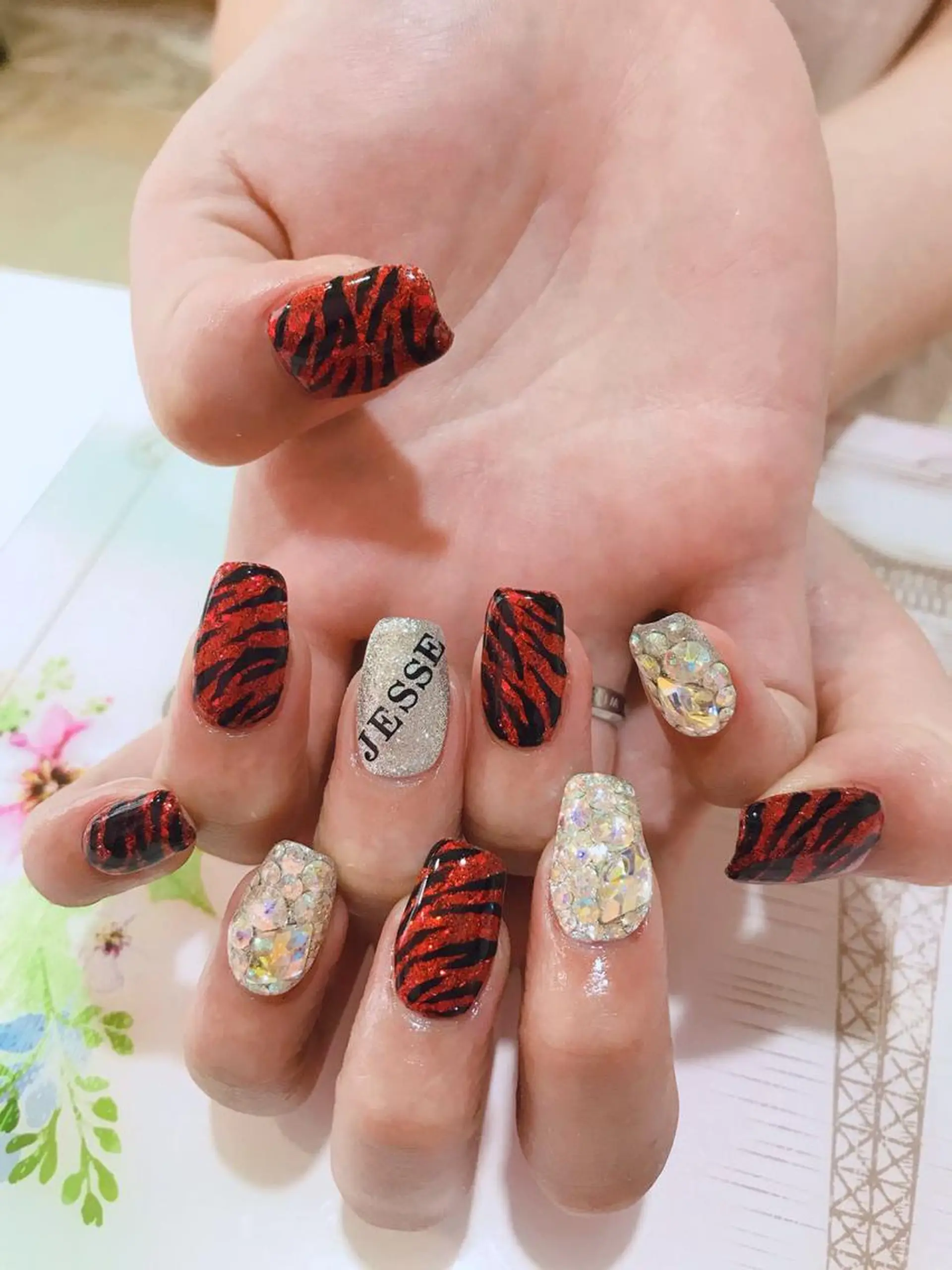 ネイル 長さだし専門店 M2　rikaのネイルデザイン