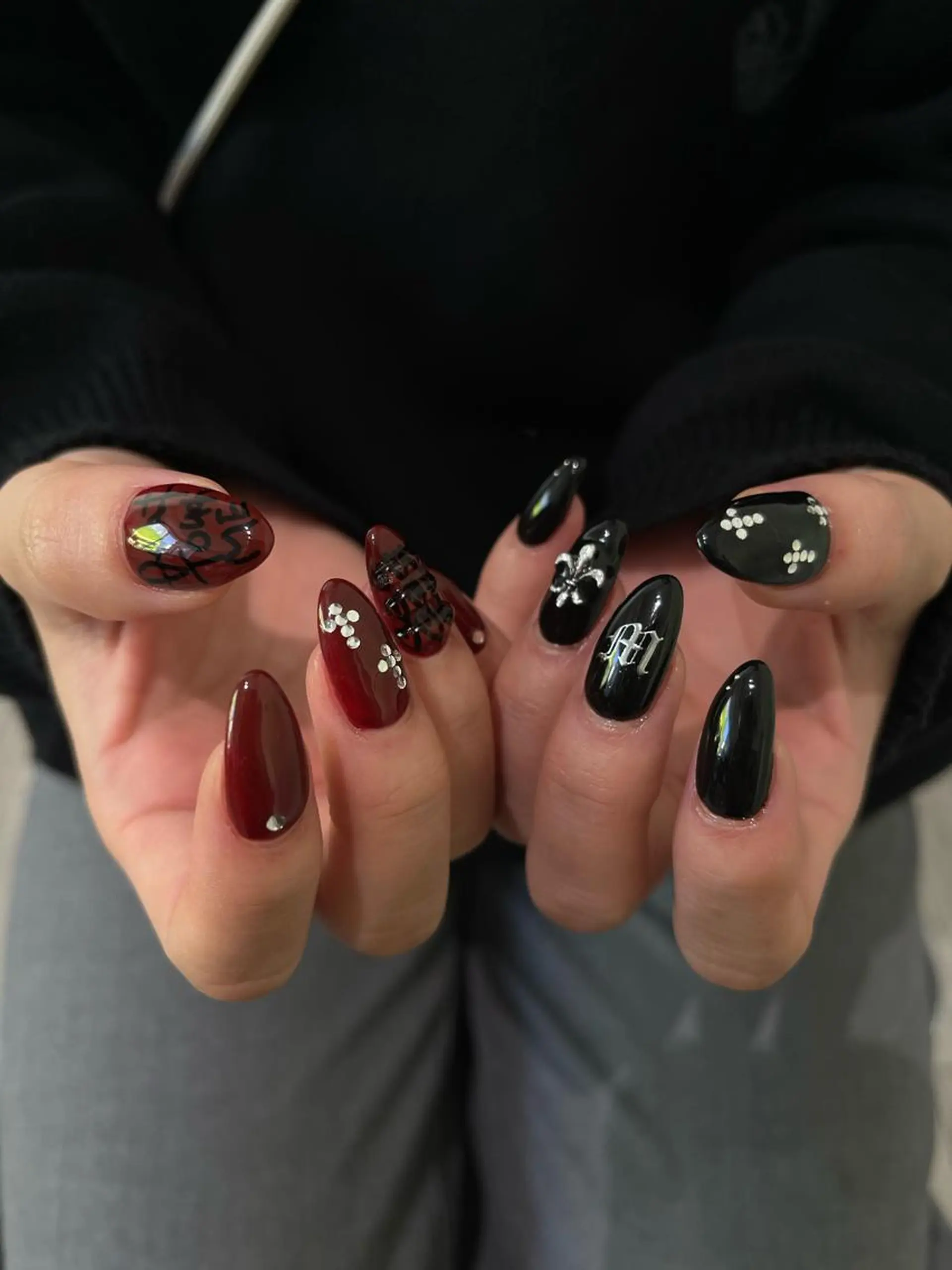 ネイル 8113 海外/y2k/韓国のネイルデザイン