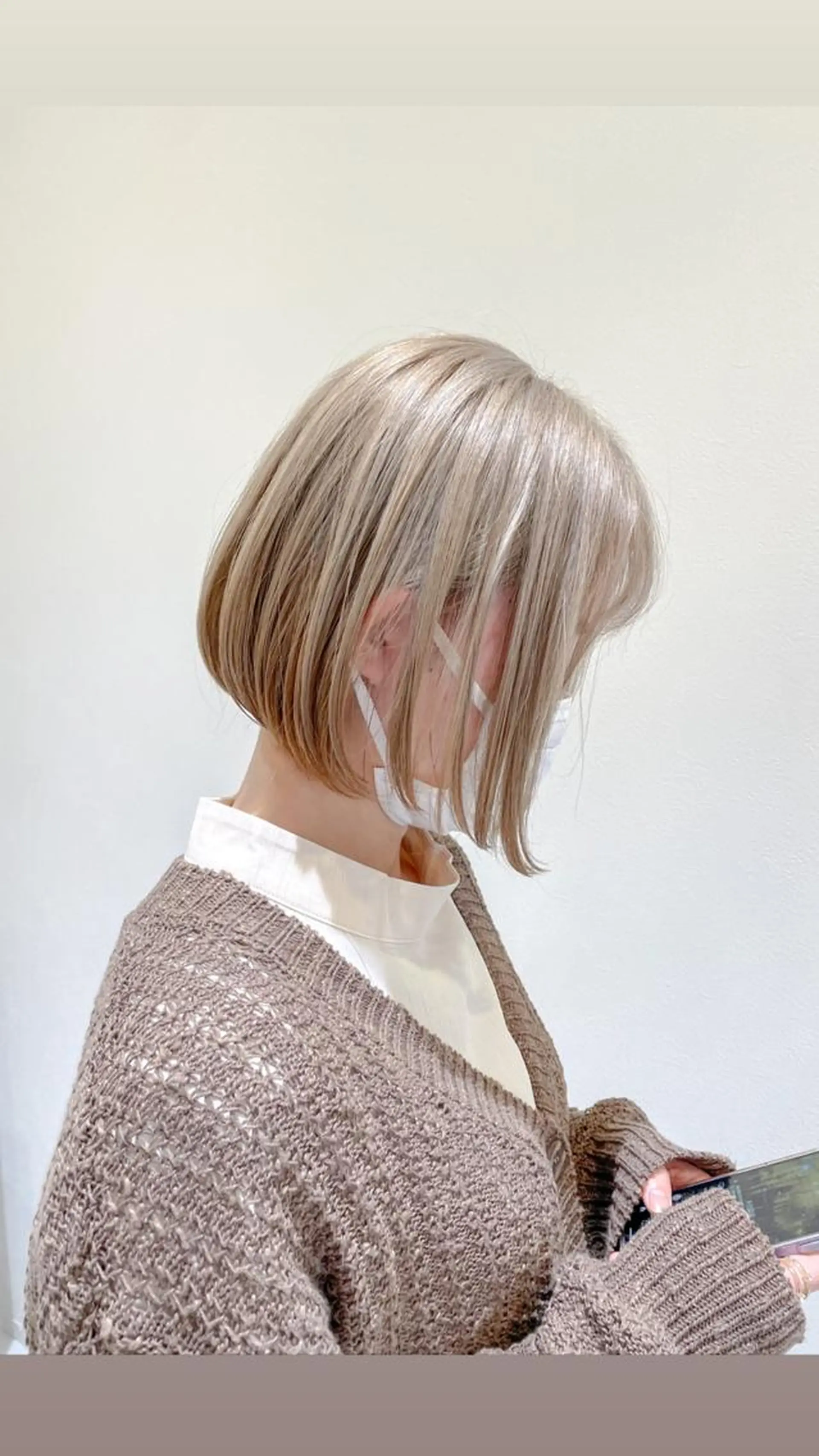 ショート カラー 似合わせスタイル 岡田勇哉のヘアスタイル