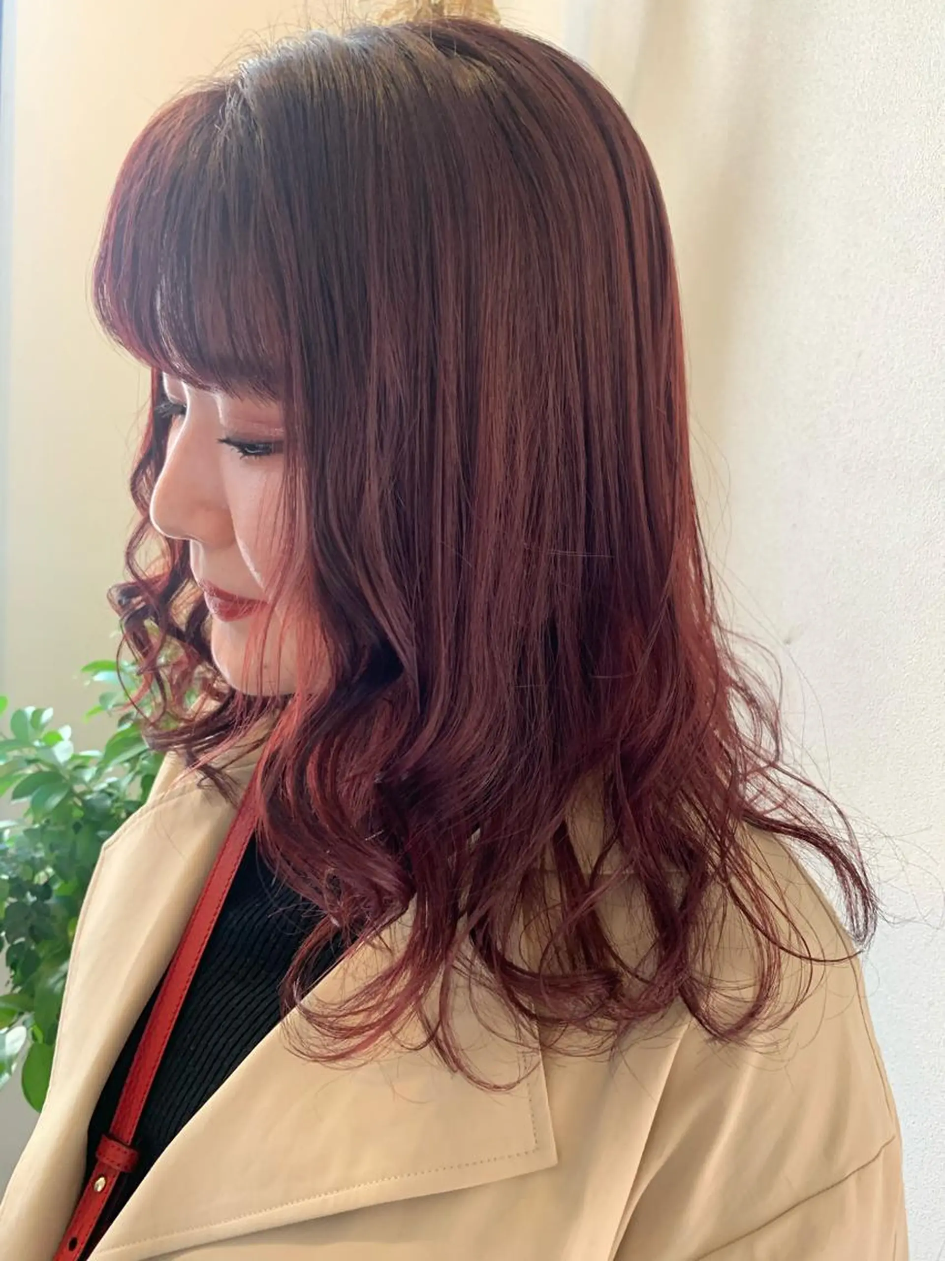 ミディアム カラー ママ美容師まつげ 🤍まき🤍のマツエク・マツパデザイン