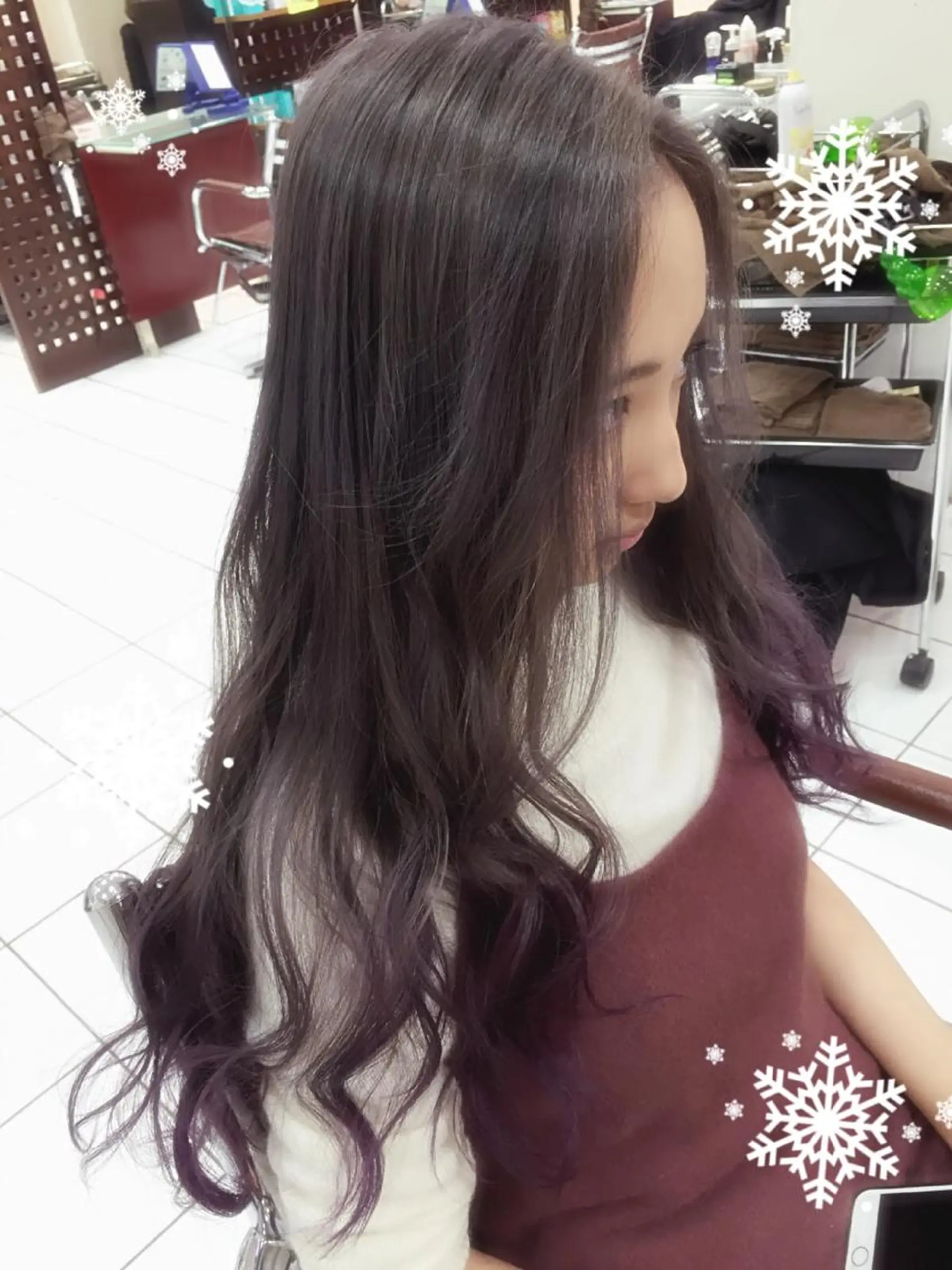 ショート ミディアム セミロング ロング カラー パーマ ヘアアレンジ サロウィン柏所属・神山 昌子のヘアスタイル