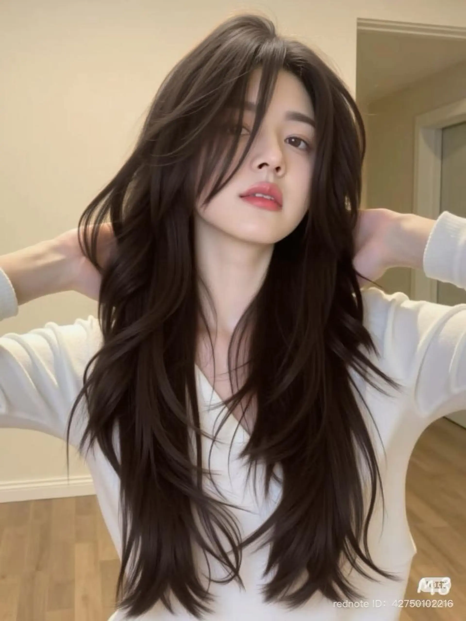 ロング カラー 上品🤍韓国レイヤー /透明感🤍FUGAのヘアスタイル