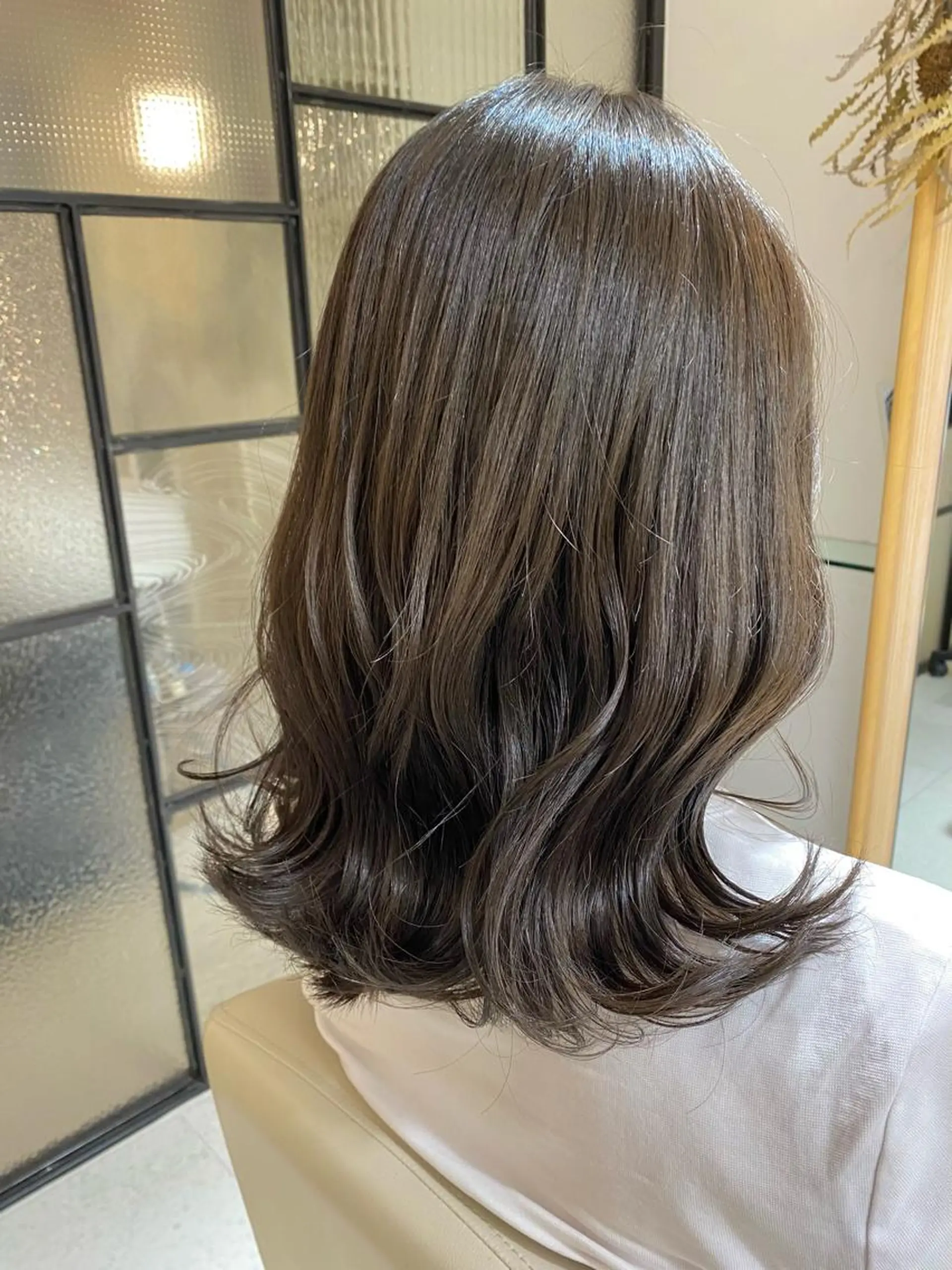 カラー ヘアカラー トリートメント 安永 涼のヘアスタイル