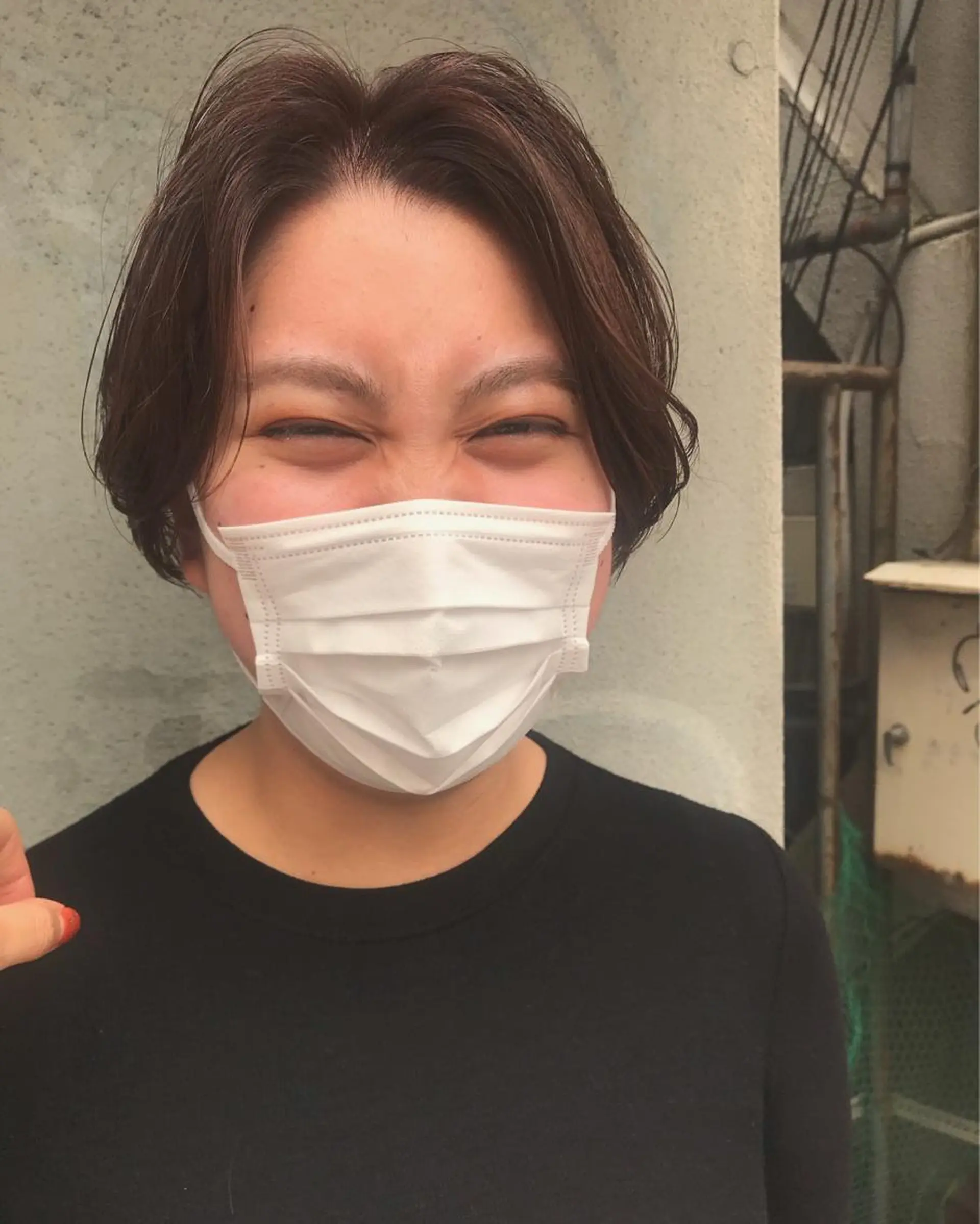 ショート カット ヘアカラー トリートメント さの あやねのヘアスタイル