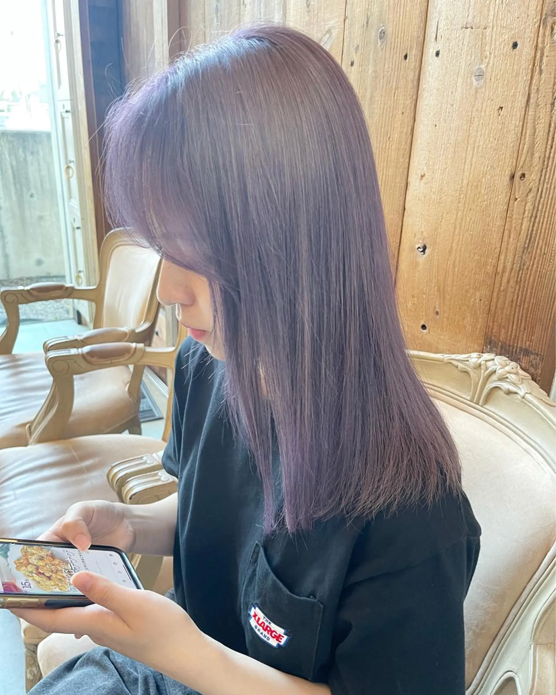 セミロング 剣持友希/ifh iizuka/高崎のヘアスタイル