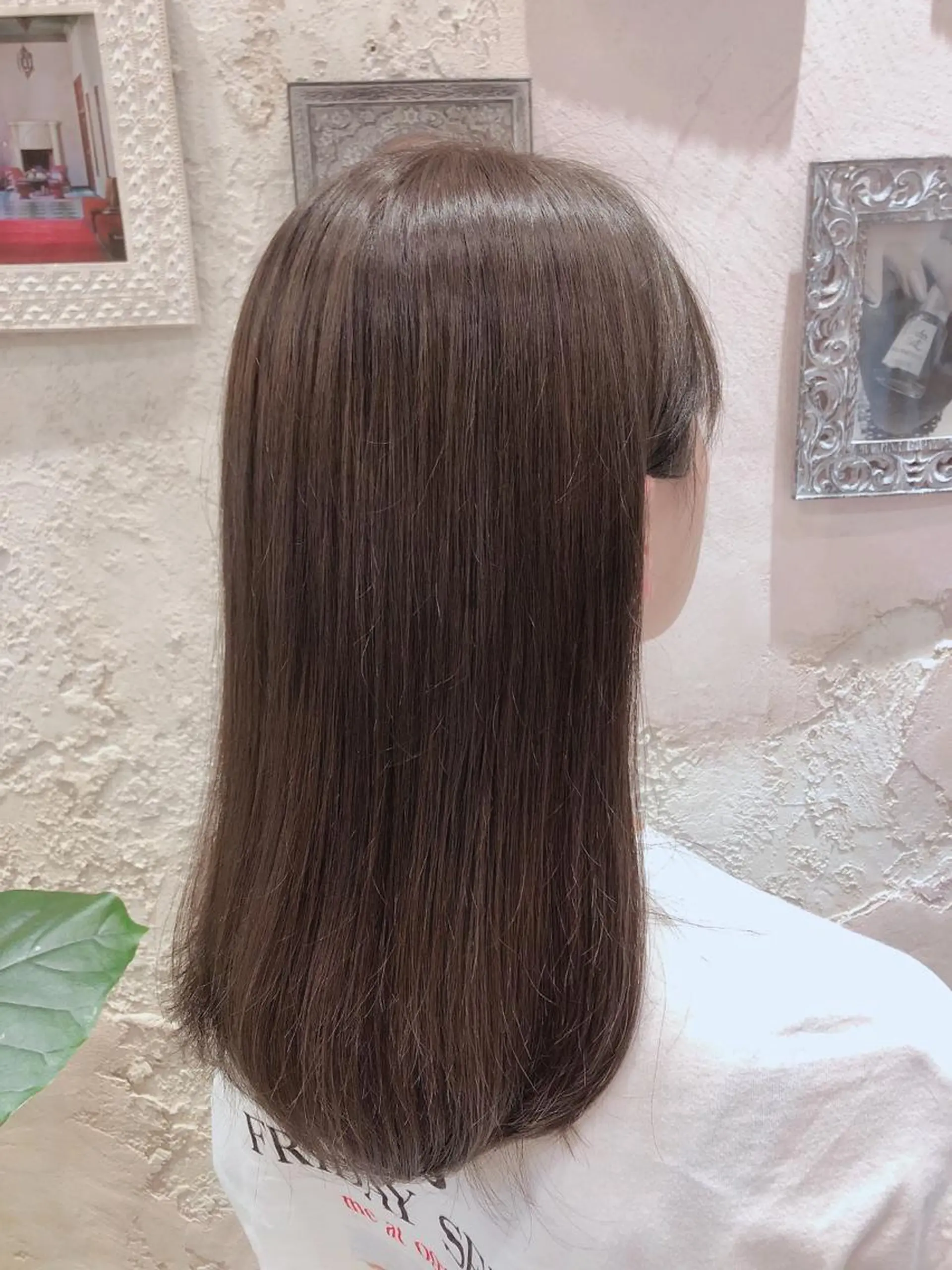 ミディアム カット ヘアカラー トリートメント 代表山口ひな 髪質改善のプロのヘアスタイル