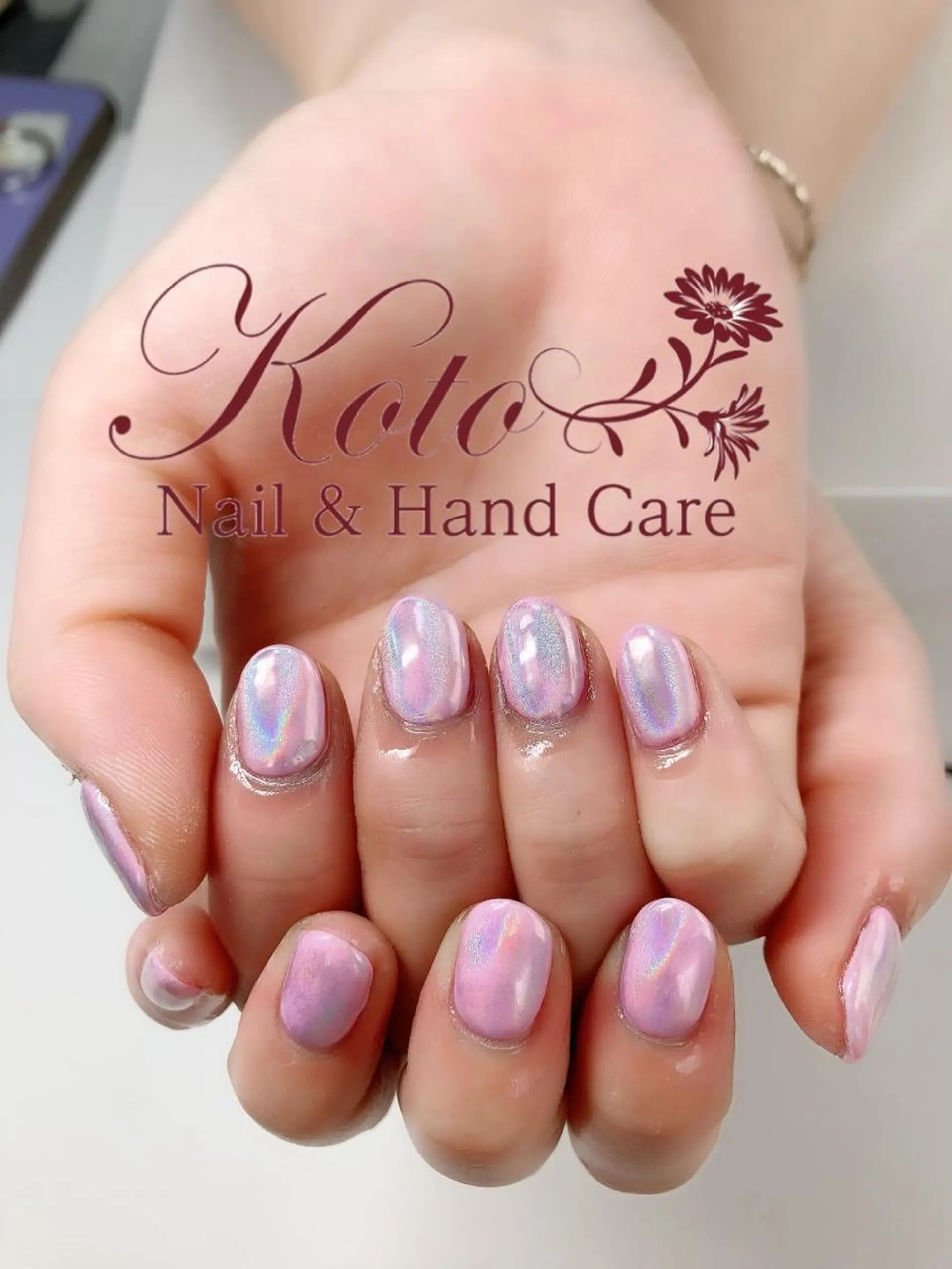 ネイル 長さ出し フットネイル フレンチネイル ジェルネイル ラメ(グリッター) Risa ネイルサロンKOTOのネイルデザイン