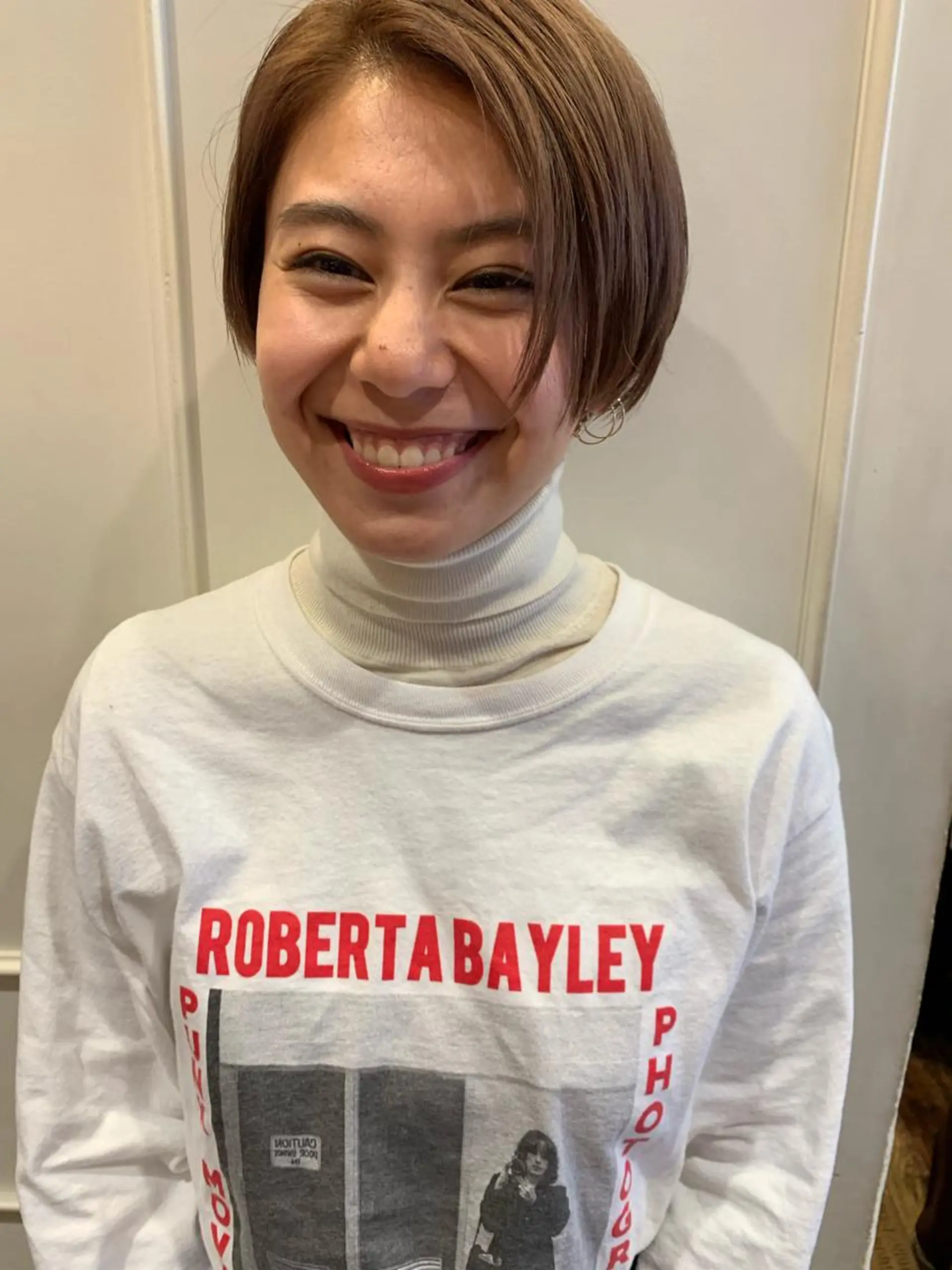 ショート la fith所属・rico_by ヘアとアイブロウのヘアスタイル