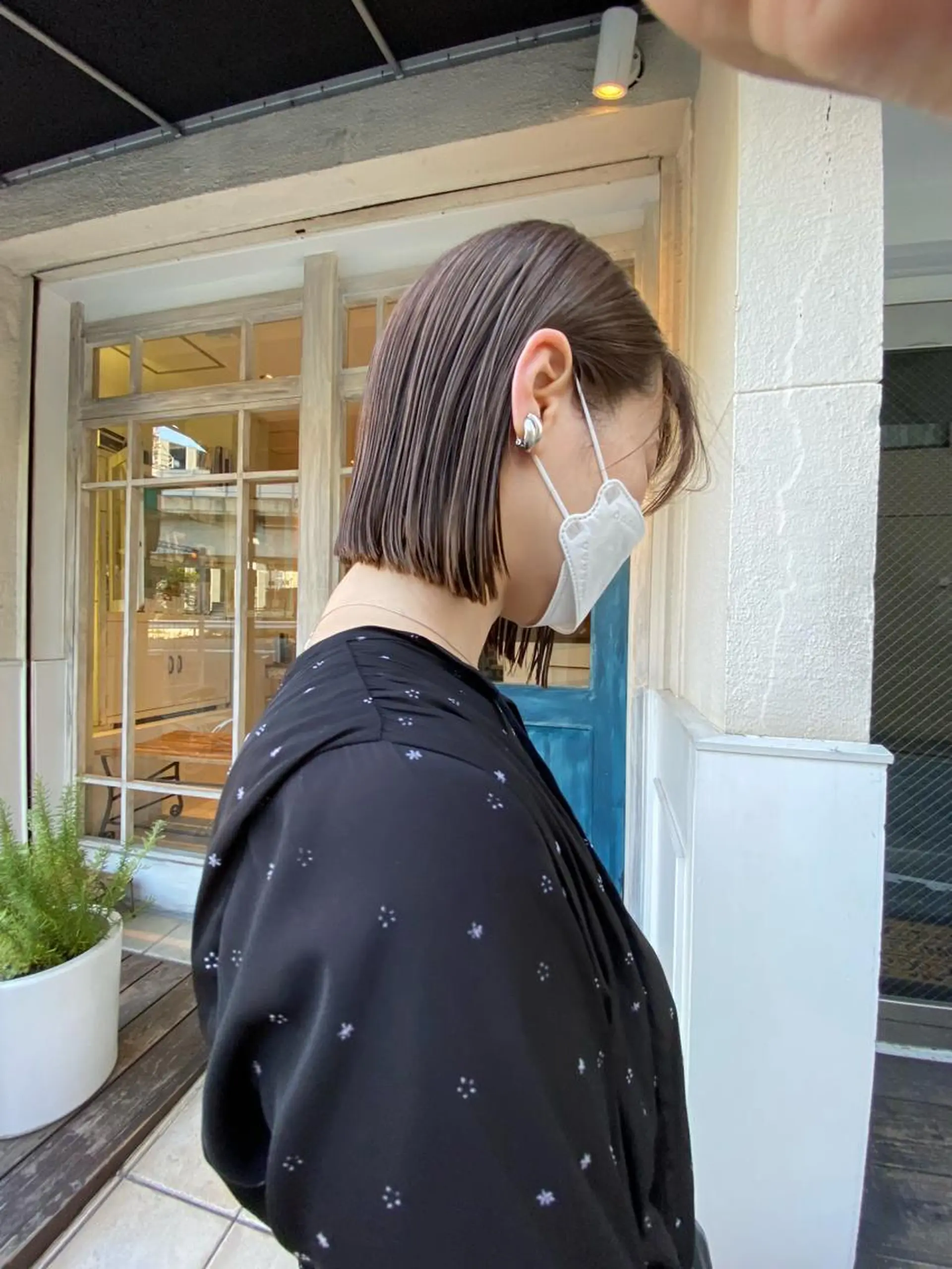 ショート ボブ カット ヘアカラー トリートメント Musiiik hairのヘアスタイル