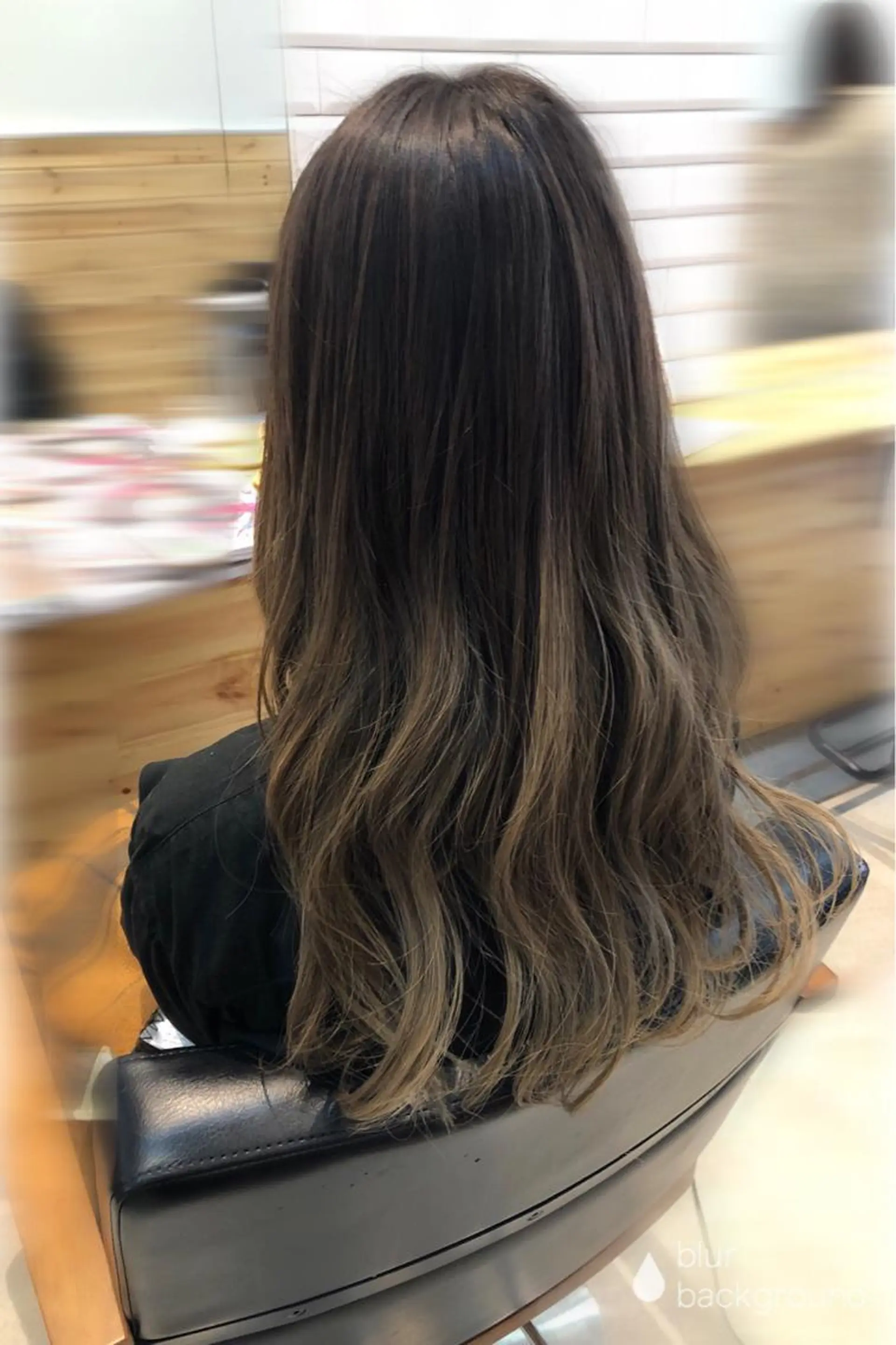 ロング ヘアカラー トリートメント MATSU 🌟韓国🇰🇷のヘアスタイル