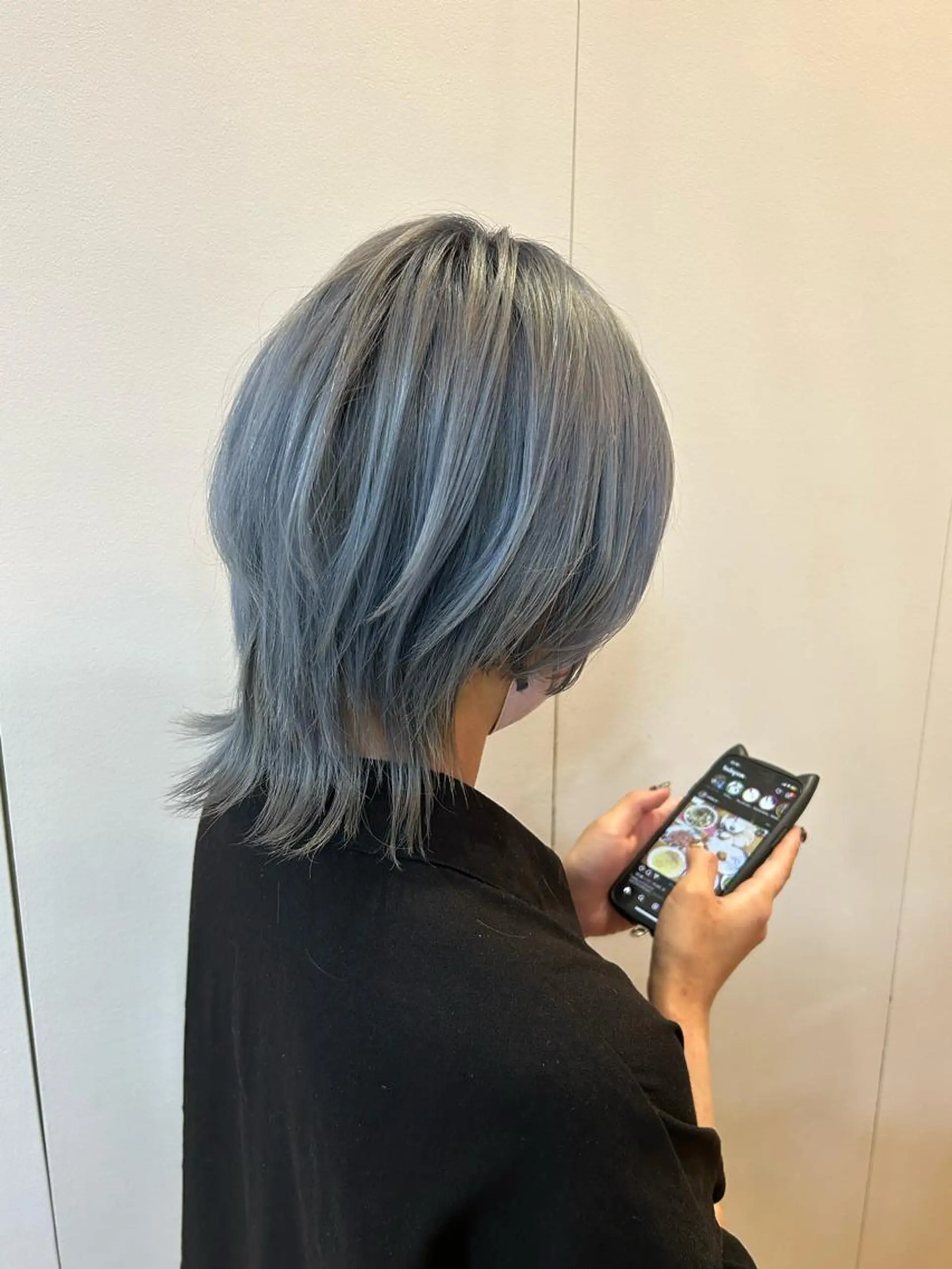 ミディアム ウルフカット メンズ特化 kazukiのヘアスタイル