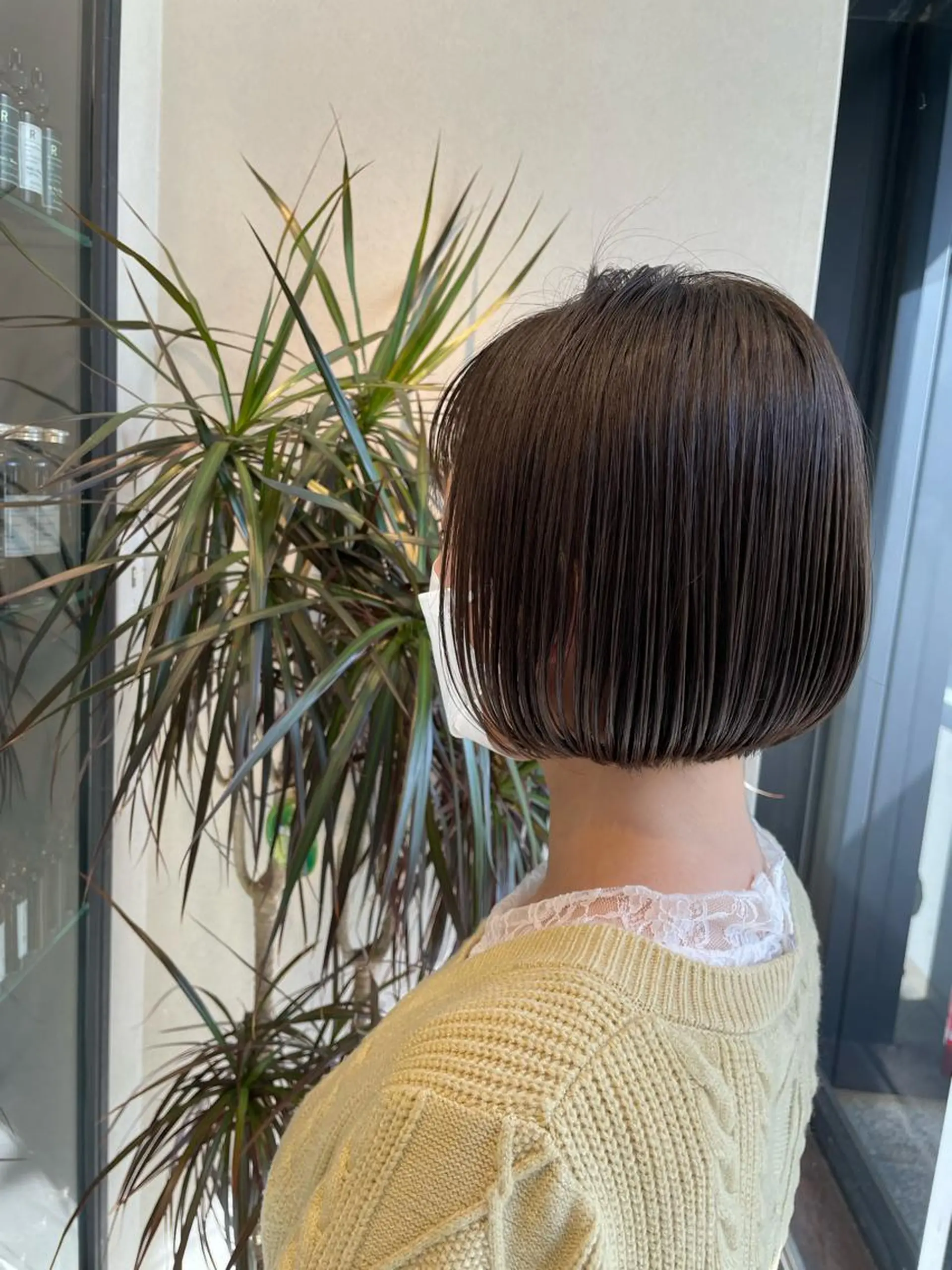 ミディアム ボブ カット トリートメント Letters〜letters hair design〜所属・ショート✨顔まわり マツモト ショウゴのヘアスタイル