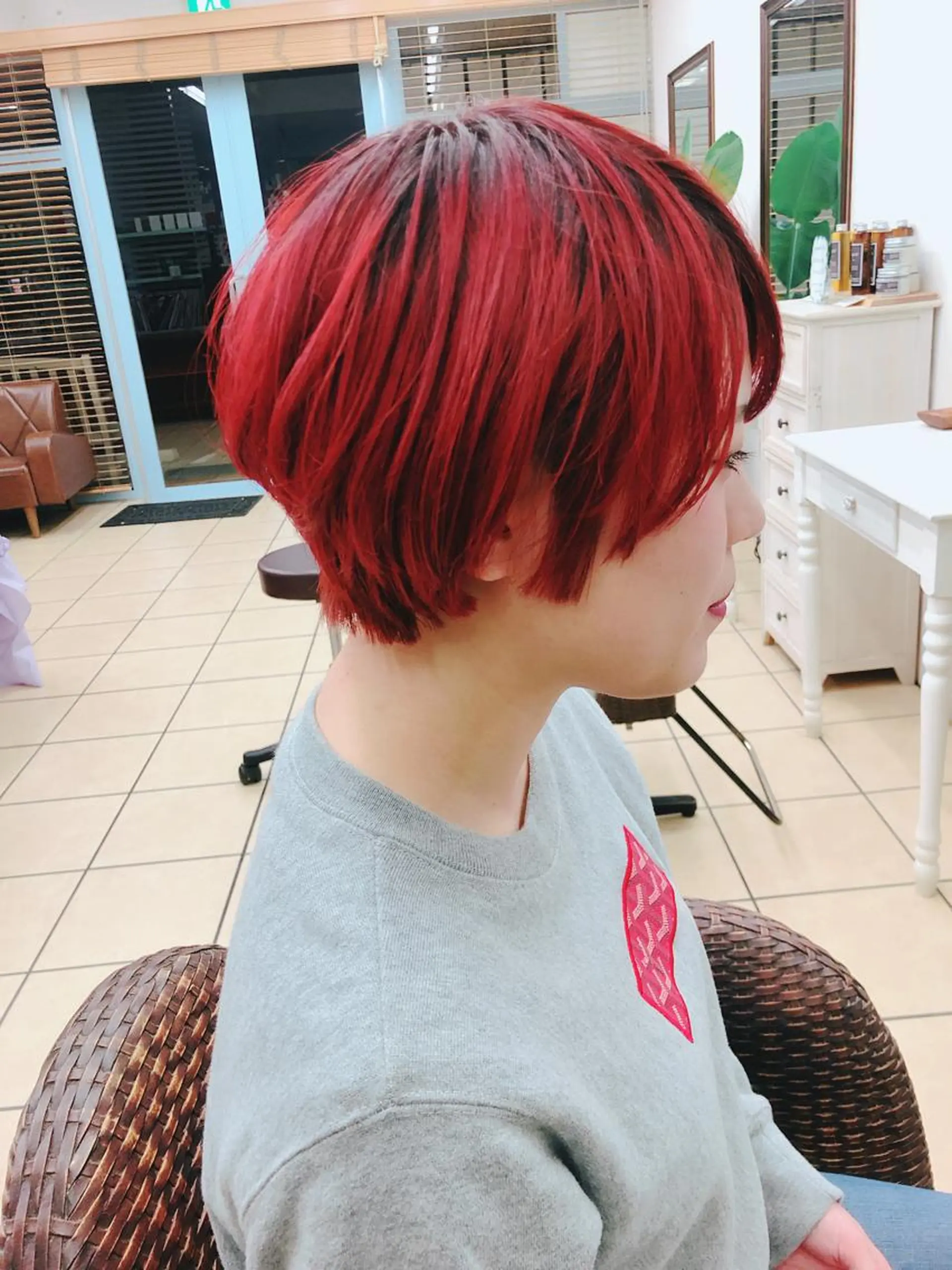 ショート 森安 華楠のヘアスタイル