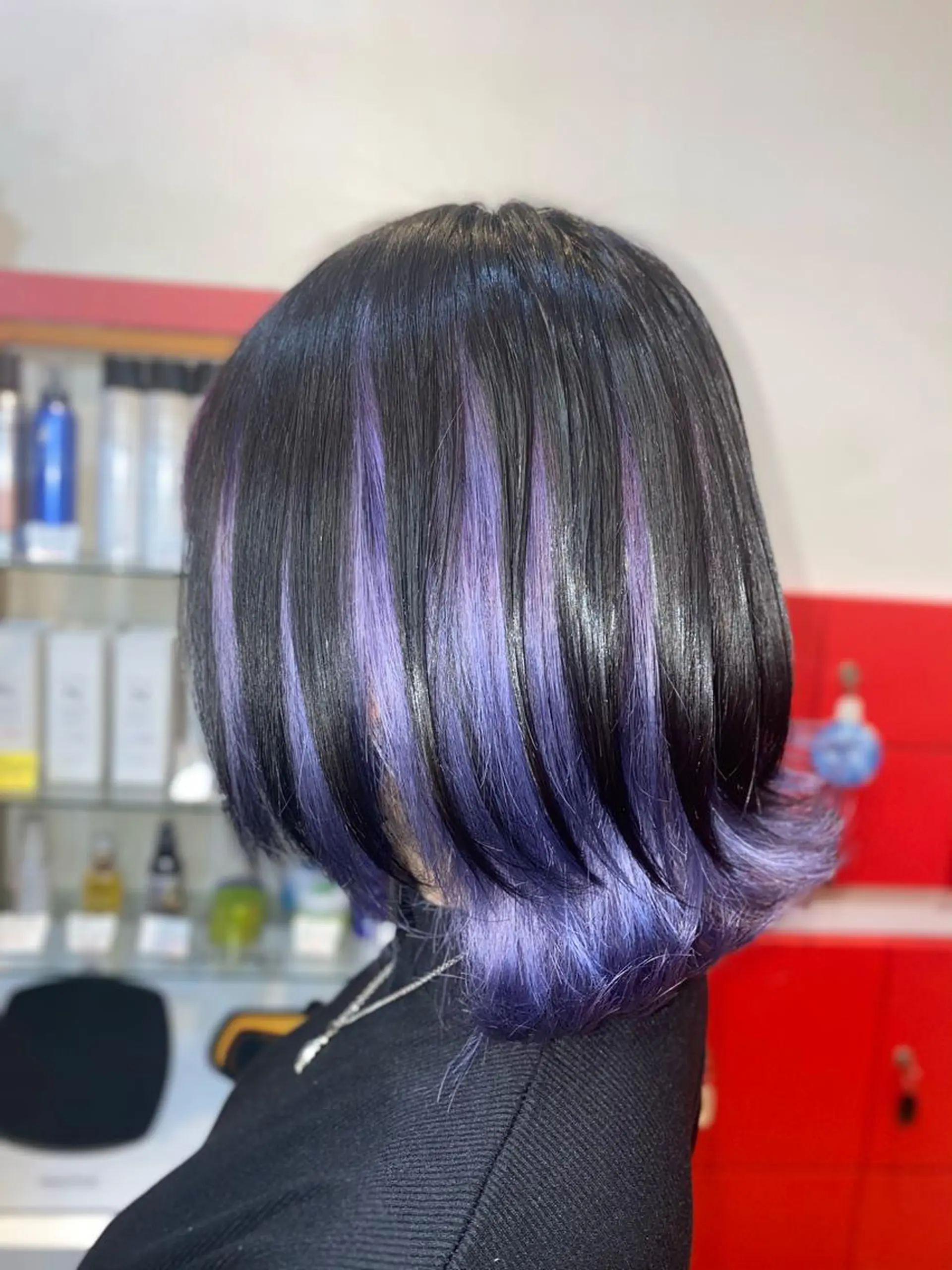 ミディアム ヘアカラー ゆぴ☾‪/推しカラー /ハイトーンのヘアスタイル