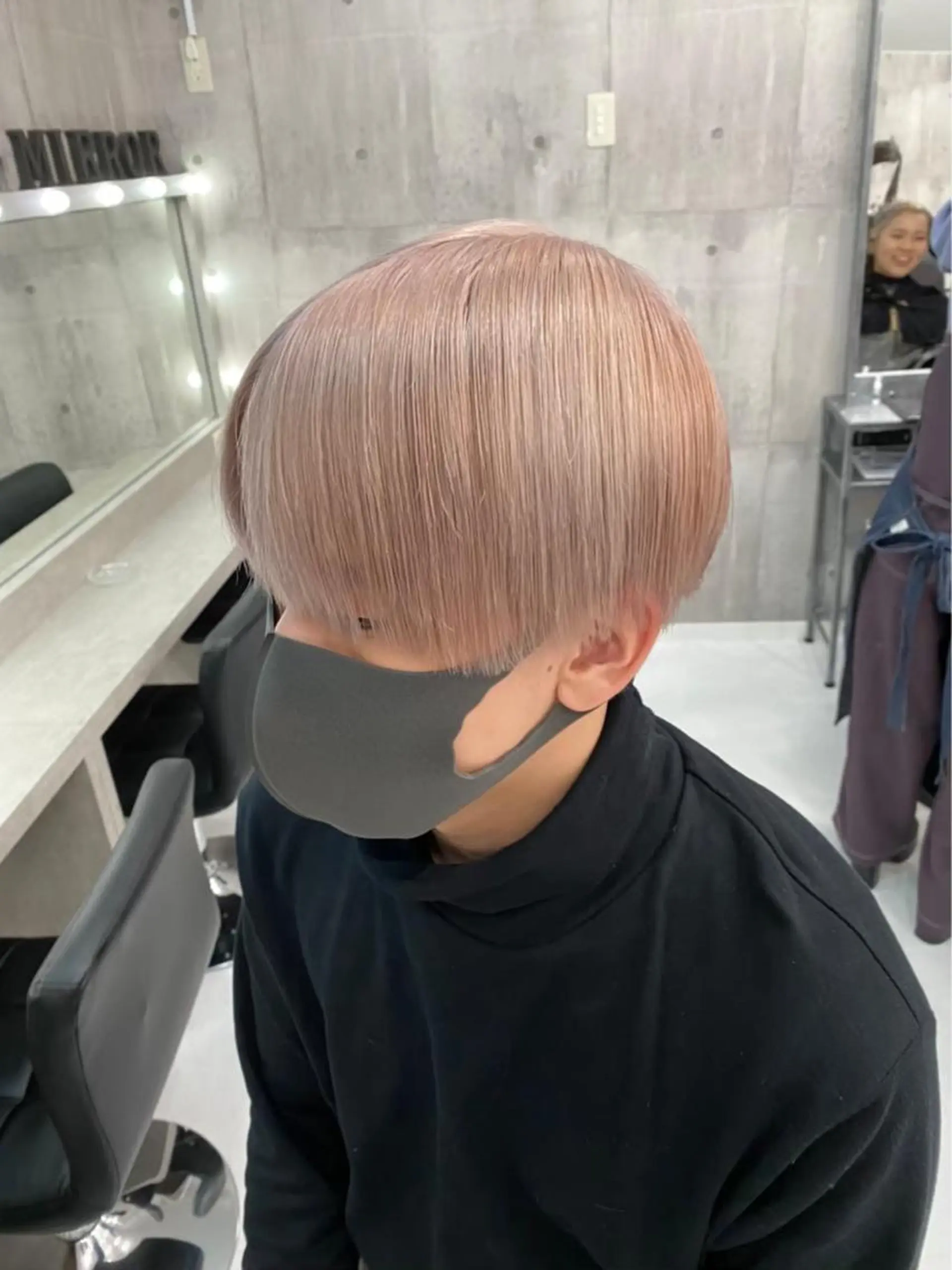 ショート カラー メンズ カット トリートメント ヘッドスパ ヘアセット メンズモテパーマ💙 fuwaのヘアスタイル