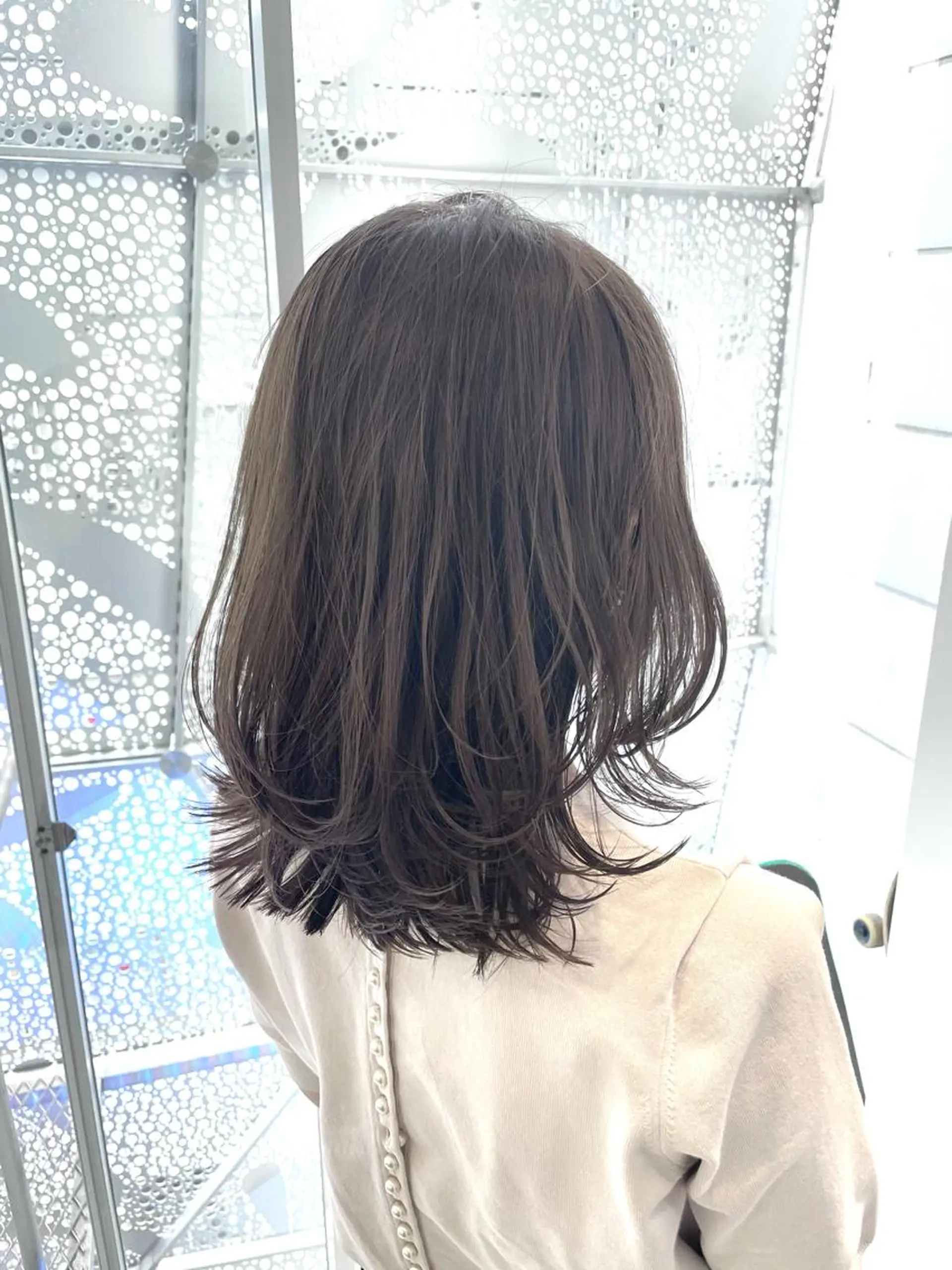 ミディアム カラー 笠原 健人のヘアスタイル