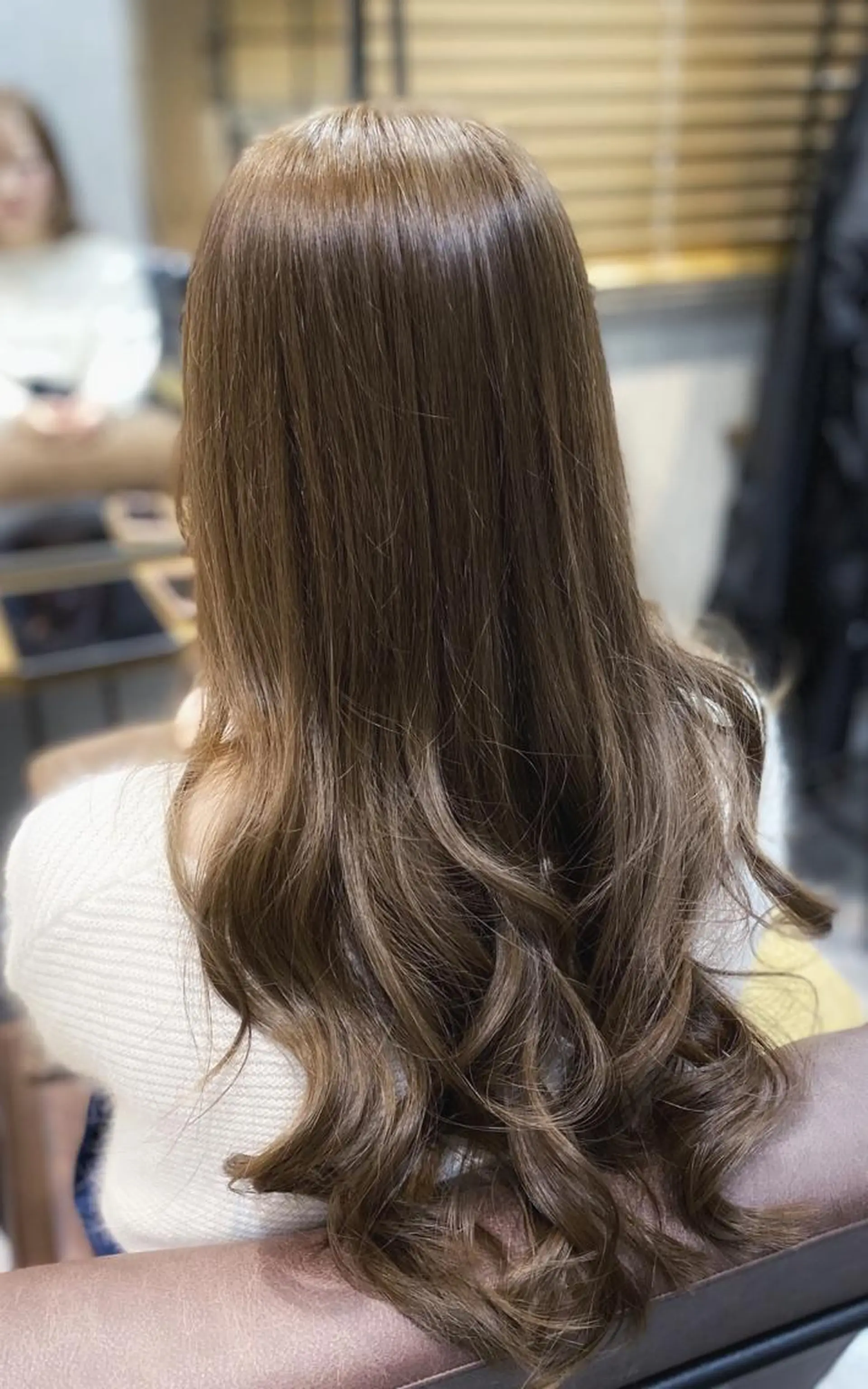 ロング カット ヘアカラー ✂︎神カット&カラー 韓国風パーマ黒田ダイのヘアスタイル