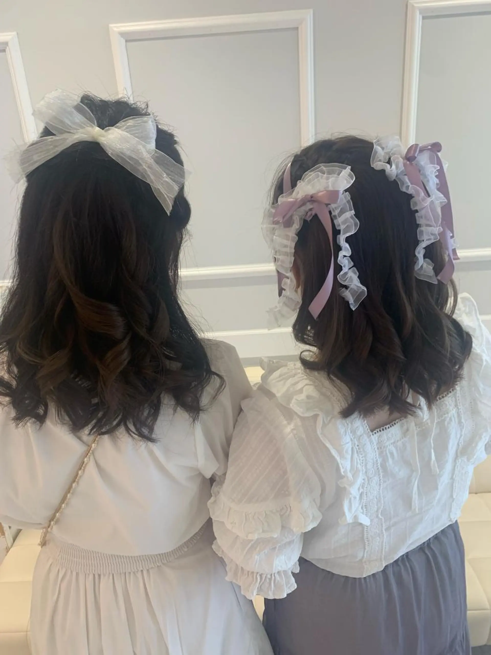 セミロング ヘアアレンジ ヘアセット エクステ♡ヘアメ 内村麻衣のヘアスタイル