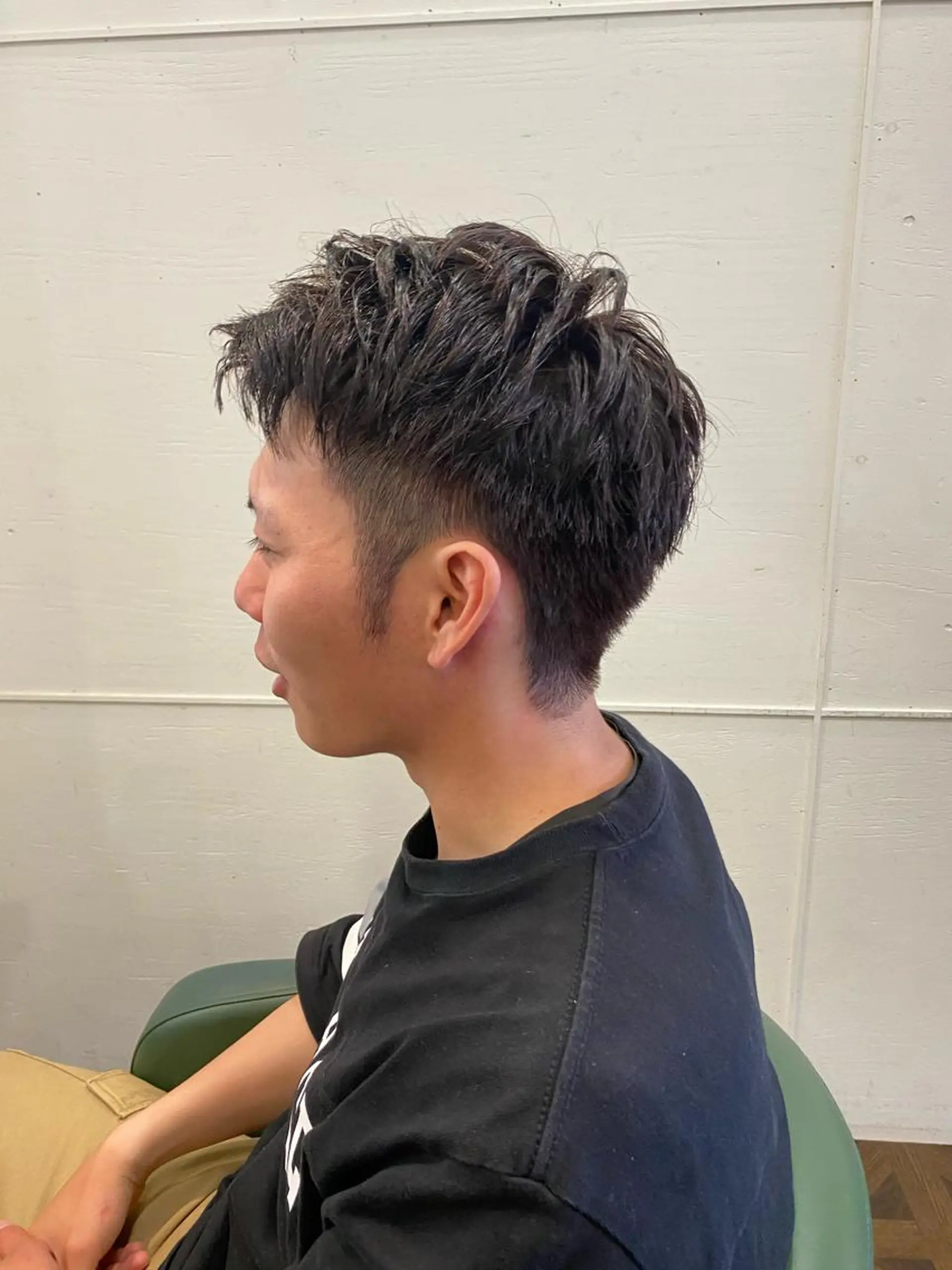 ショート メンズ カット パーマ 西村 恵祐のヘアスタイル