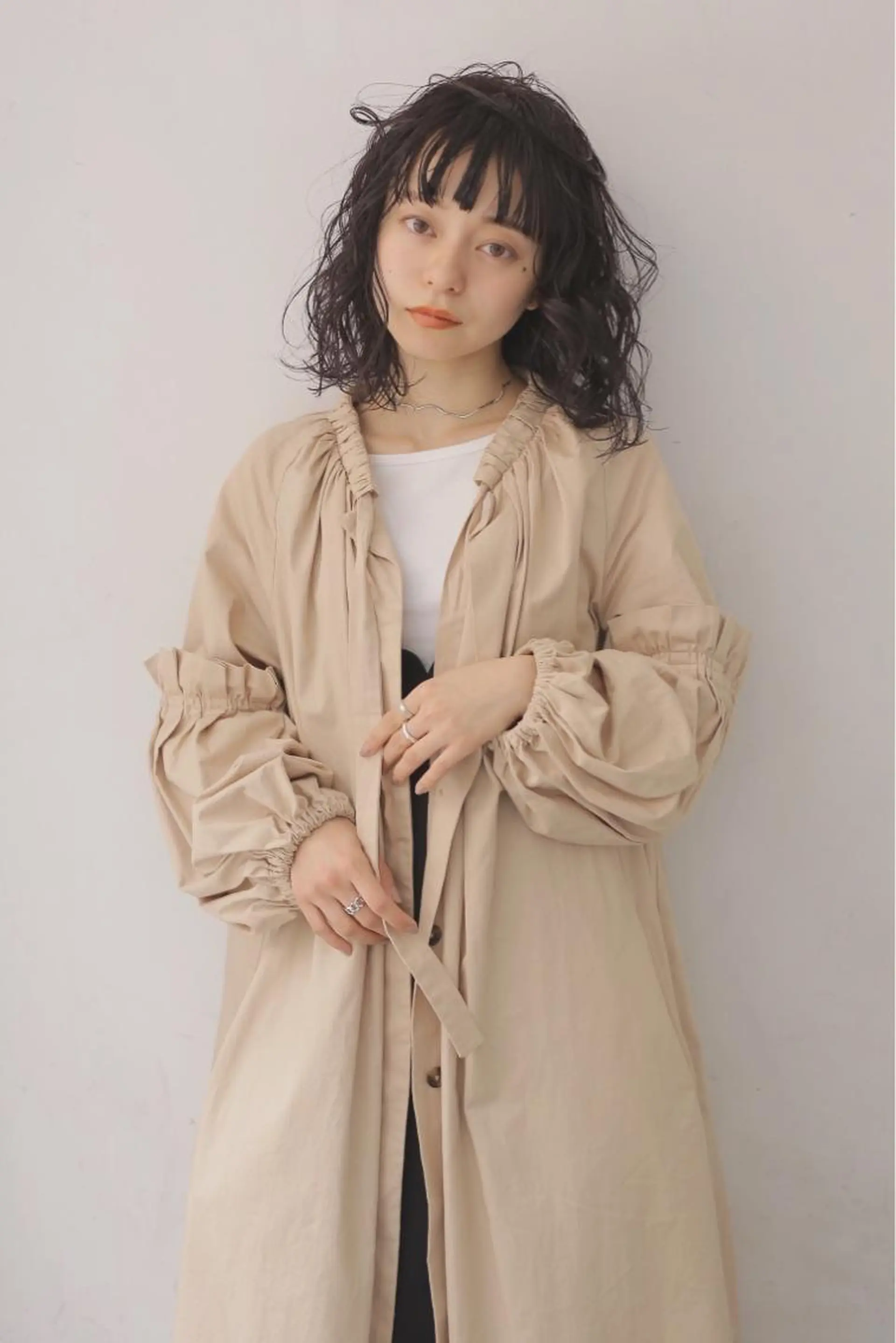 ミディアム ミディアムパーマ カット パーマ トリートメント 🧼柴田 健太郎🧼のヘアスタイル