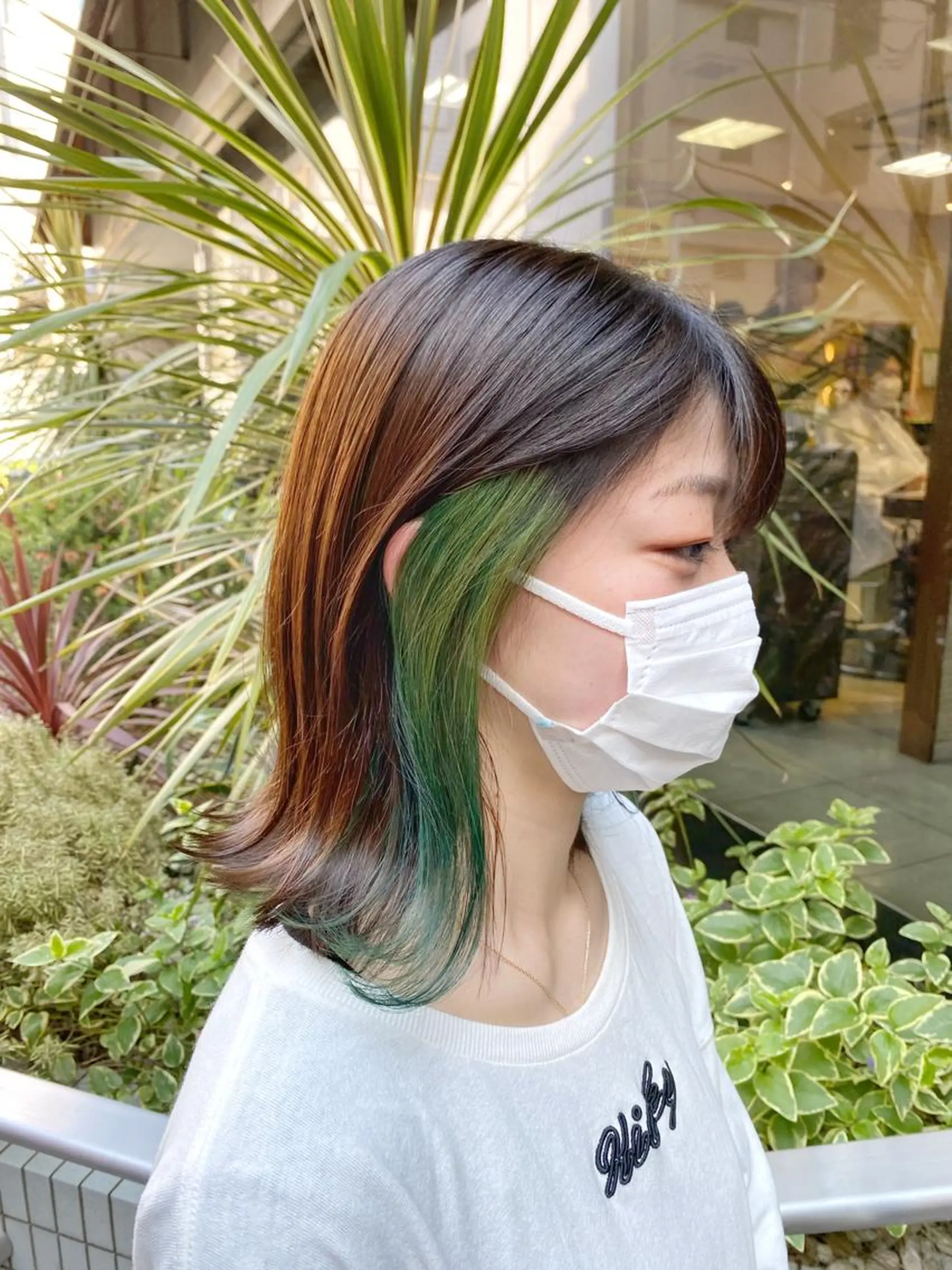 ミディアム カラー ブリーチ指名No.1 Daikiのヘアスタイル