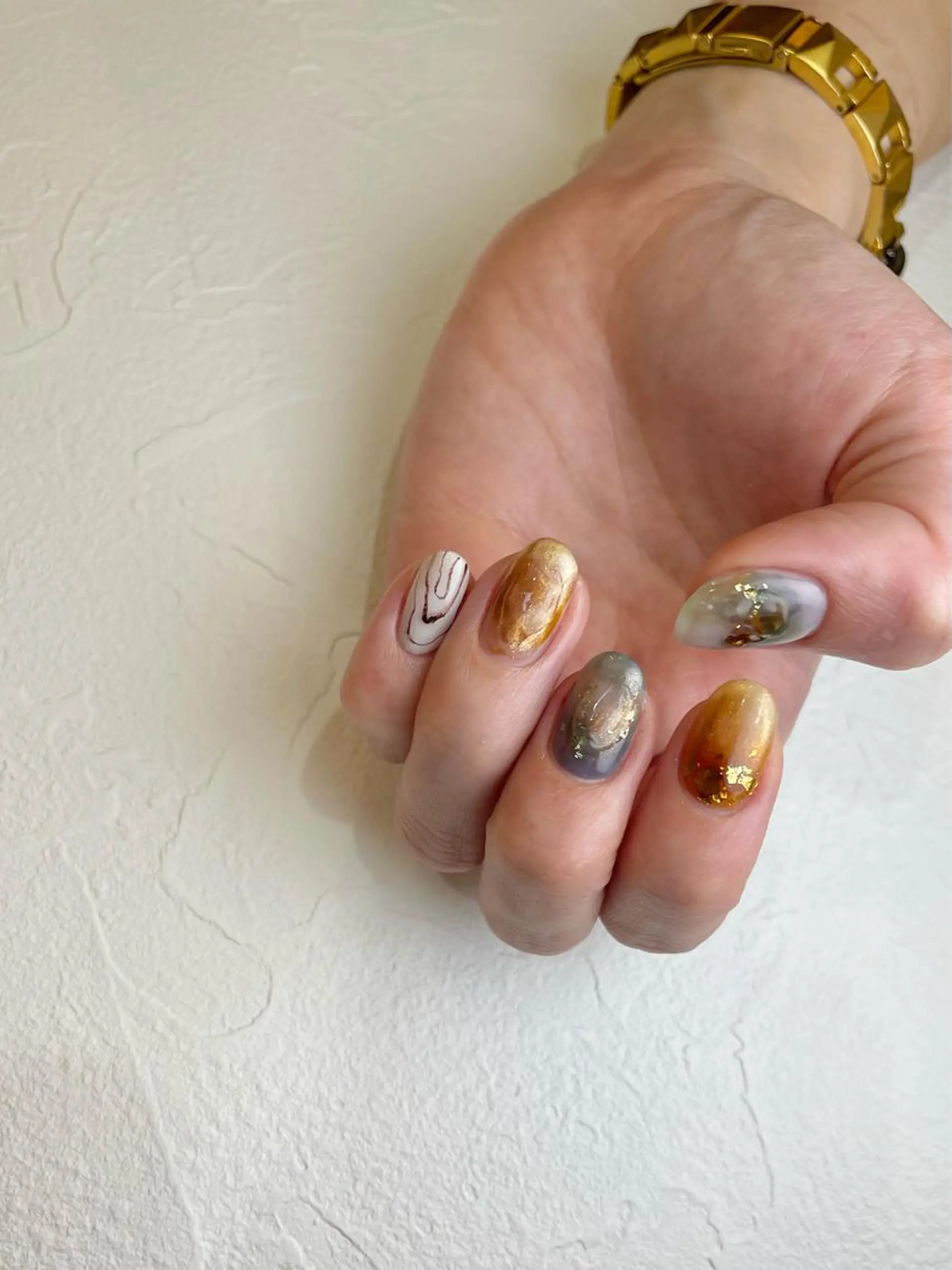 ネイル ハンドネイル Radia bykaonailsのネイルデザイン