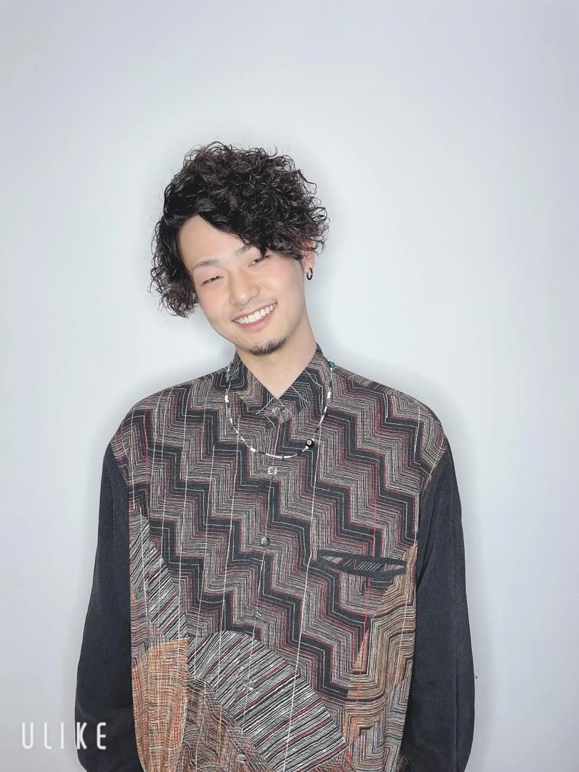 ミディアム メンズ ミディアムパーマ メンズパーマ 刈り上げ カット パーマ ❣️モードケイズ塚口 和田一将のヘアスタイル