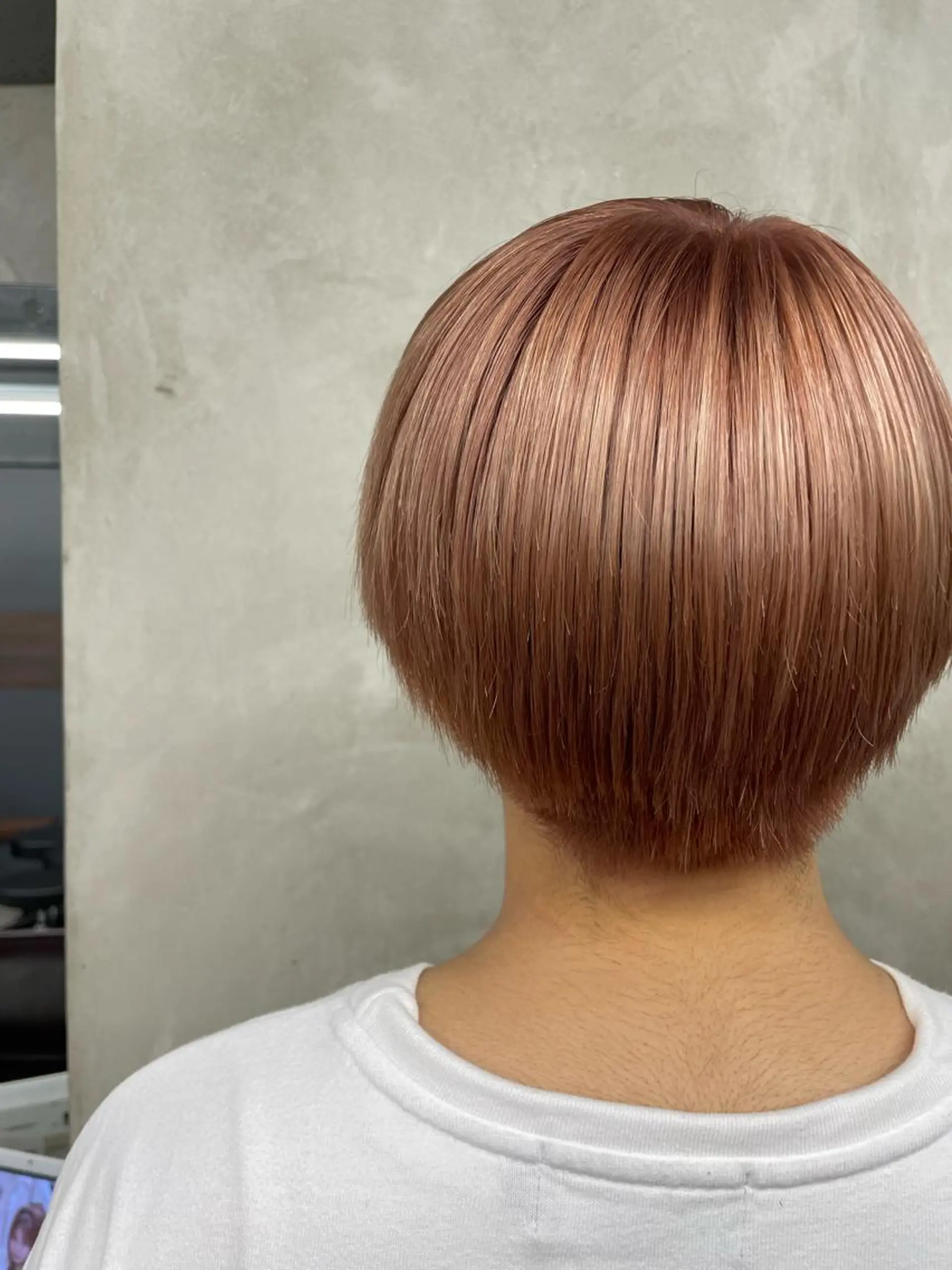 ショート 韓国風レイヤーカット 💕髪質改善💫拓海のヘアスタイル