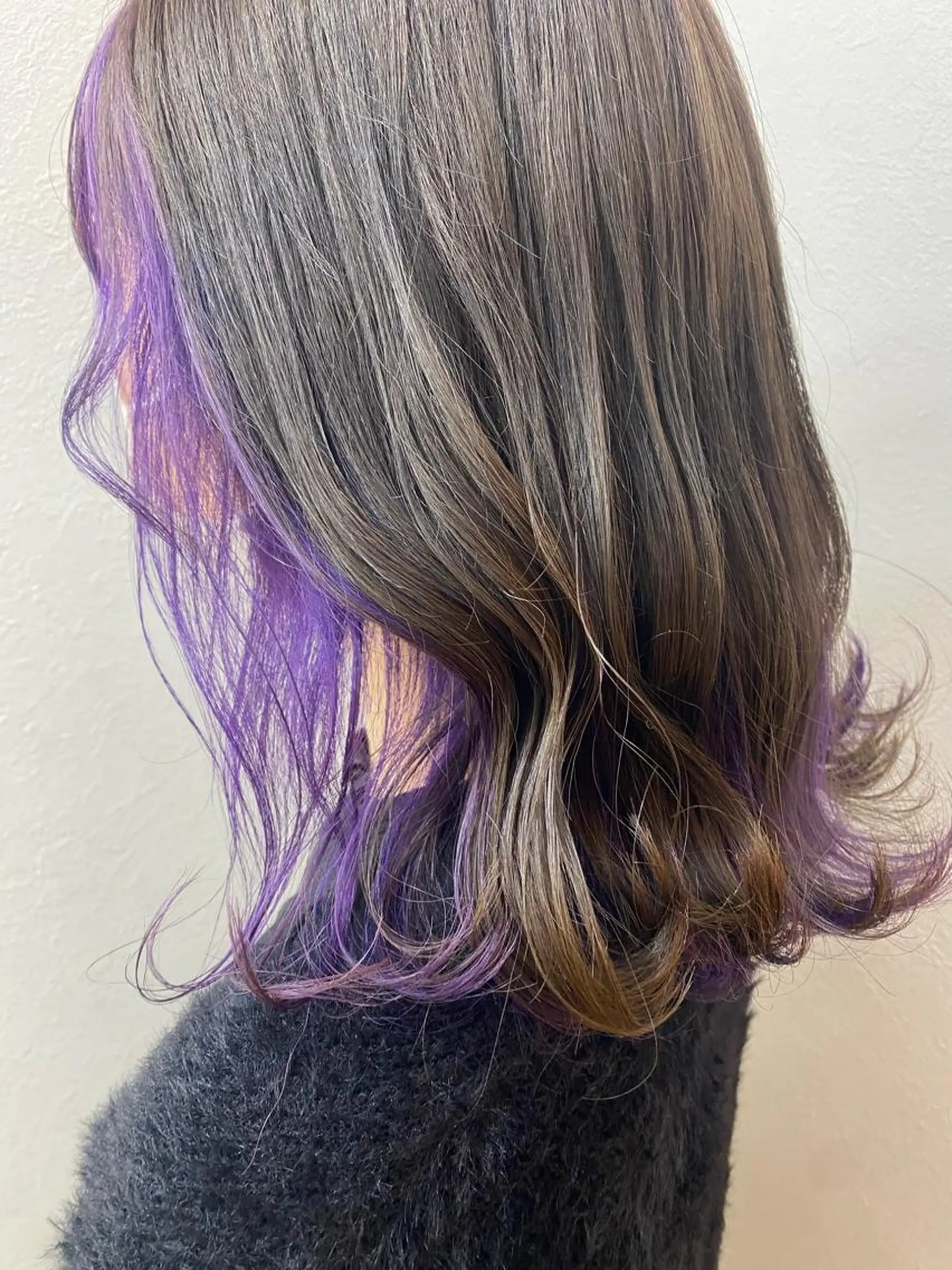 セミロング カラー ウルフ🐺/ボブ ハイトーン🌈/増田のヘアスタイル