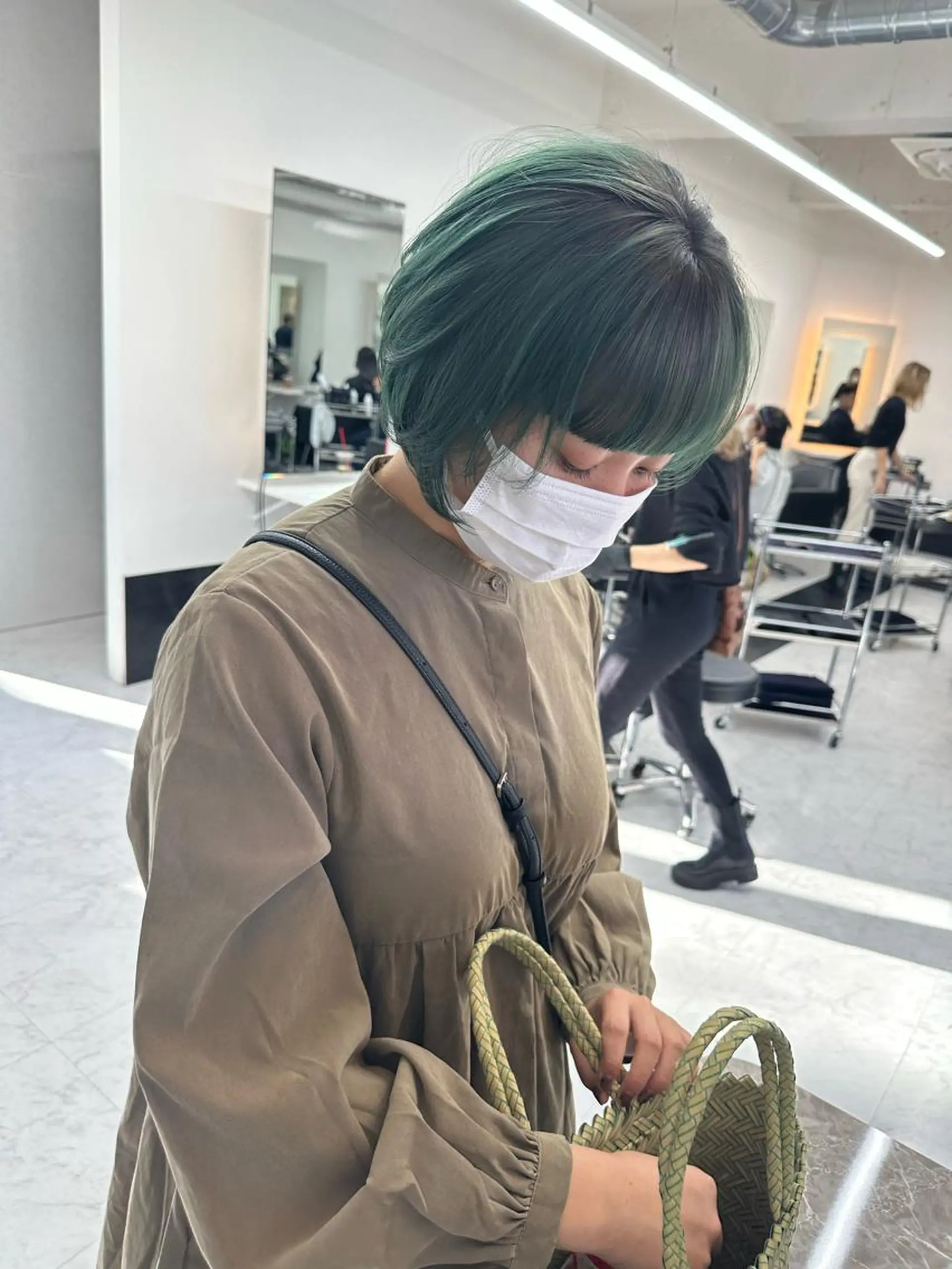 ショート カラー カット ヘアカラー トリートメント 𝐑𝐲𝐮𝐤𝐢 【店長】ALEAPのヘアスタイル